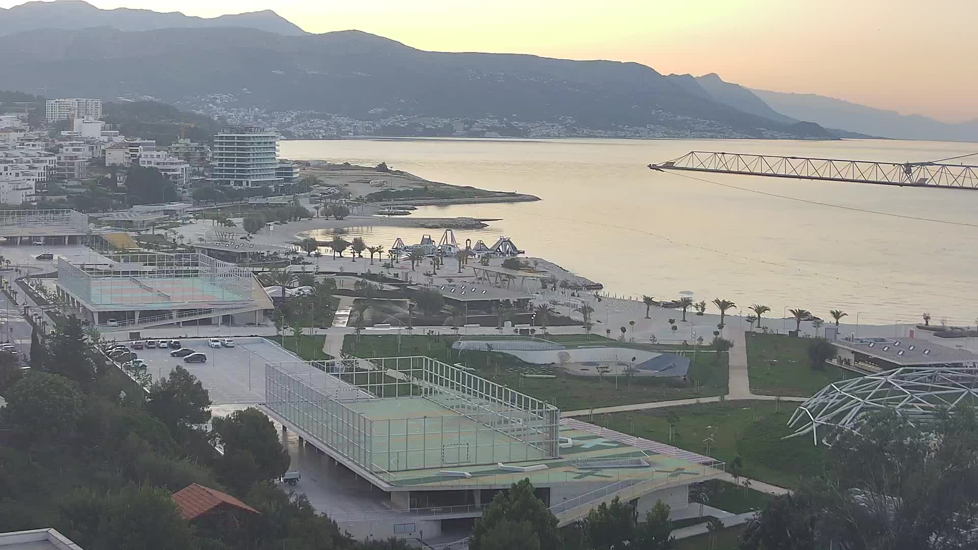 Plage Žnjan et installations sportives – Split