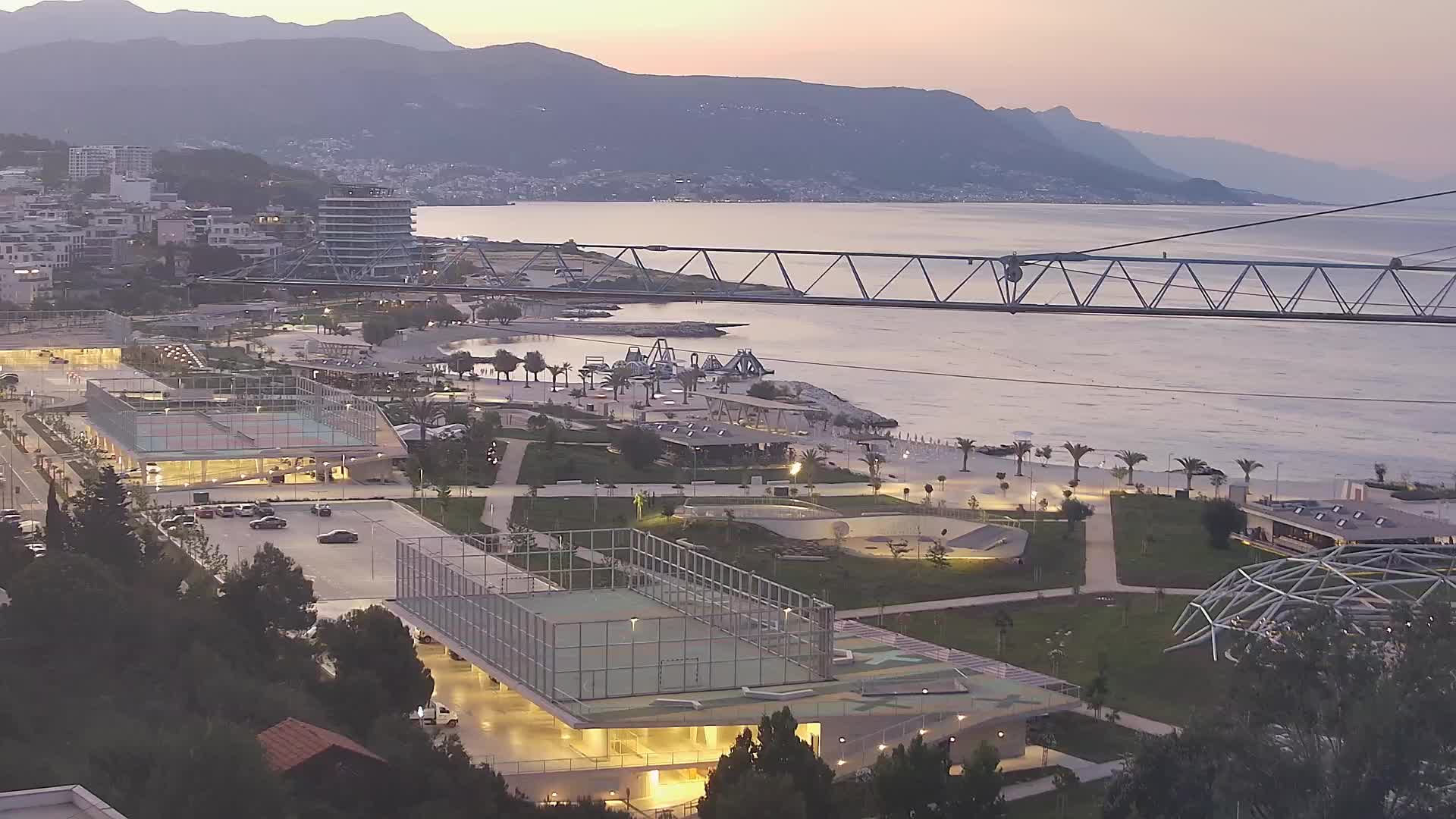 Spiaggia di Žnjan e impianti sportivi – Spalato