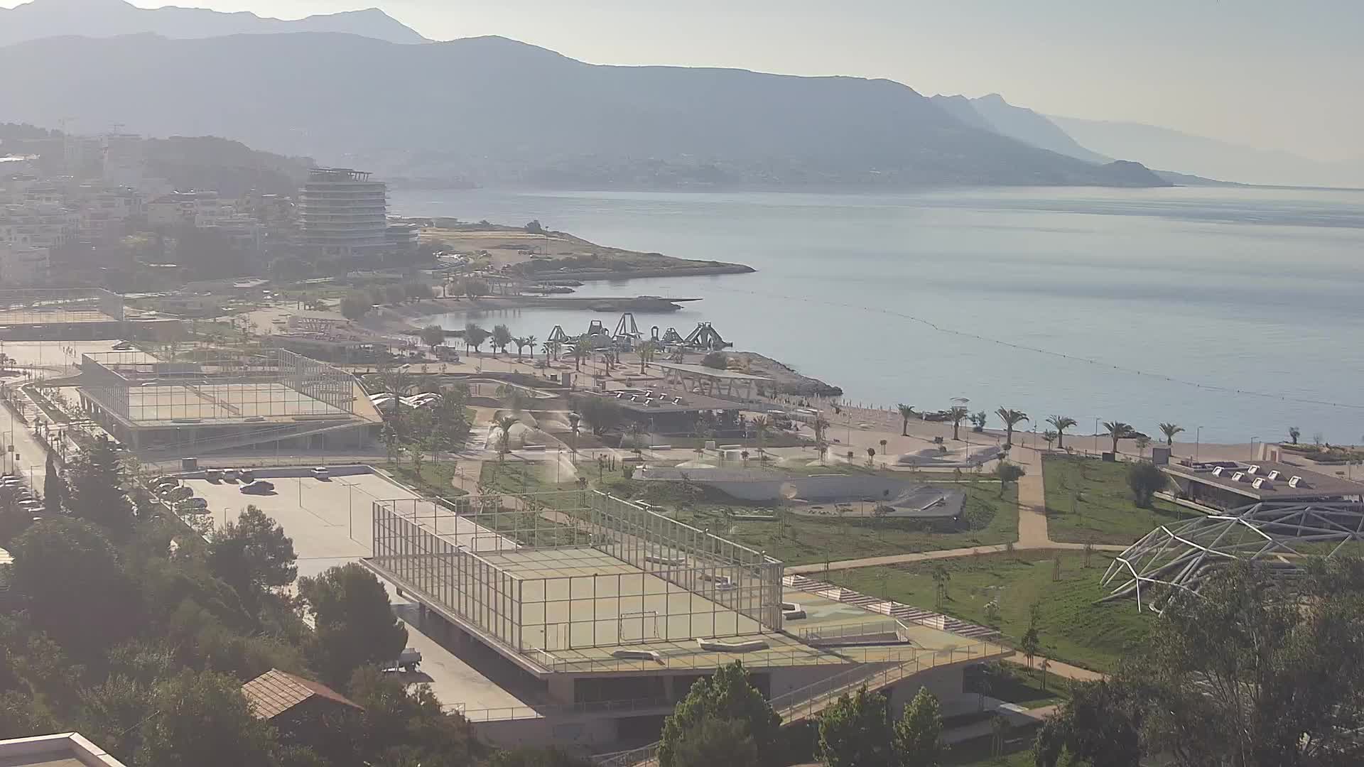Playa Žnjan e instalaciones deportivas – Split