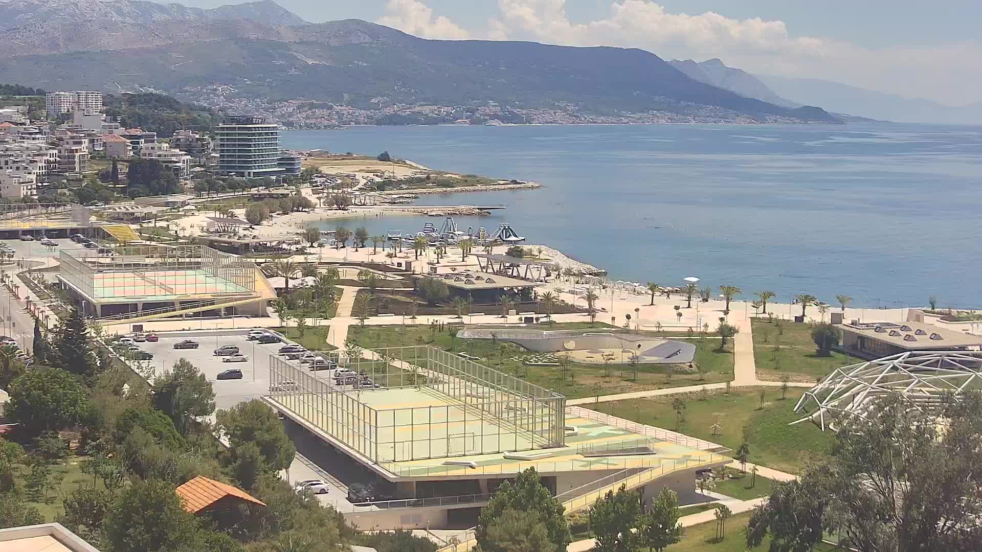 Plage Žnjan et installations sportives – Split
