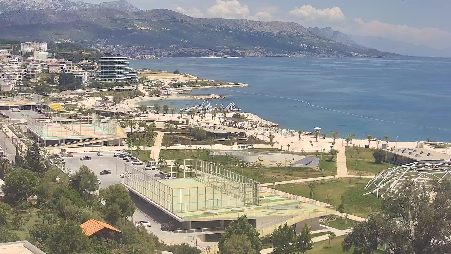 Plage Žnjan et installations sportives – Split