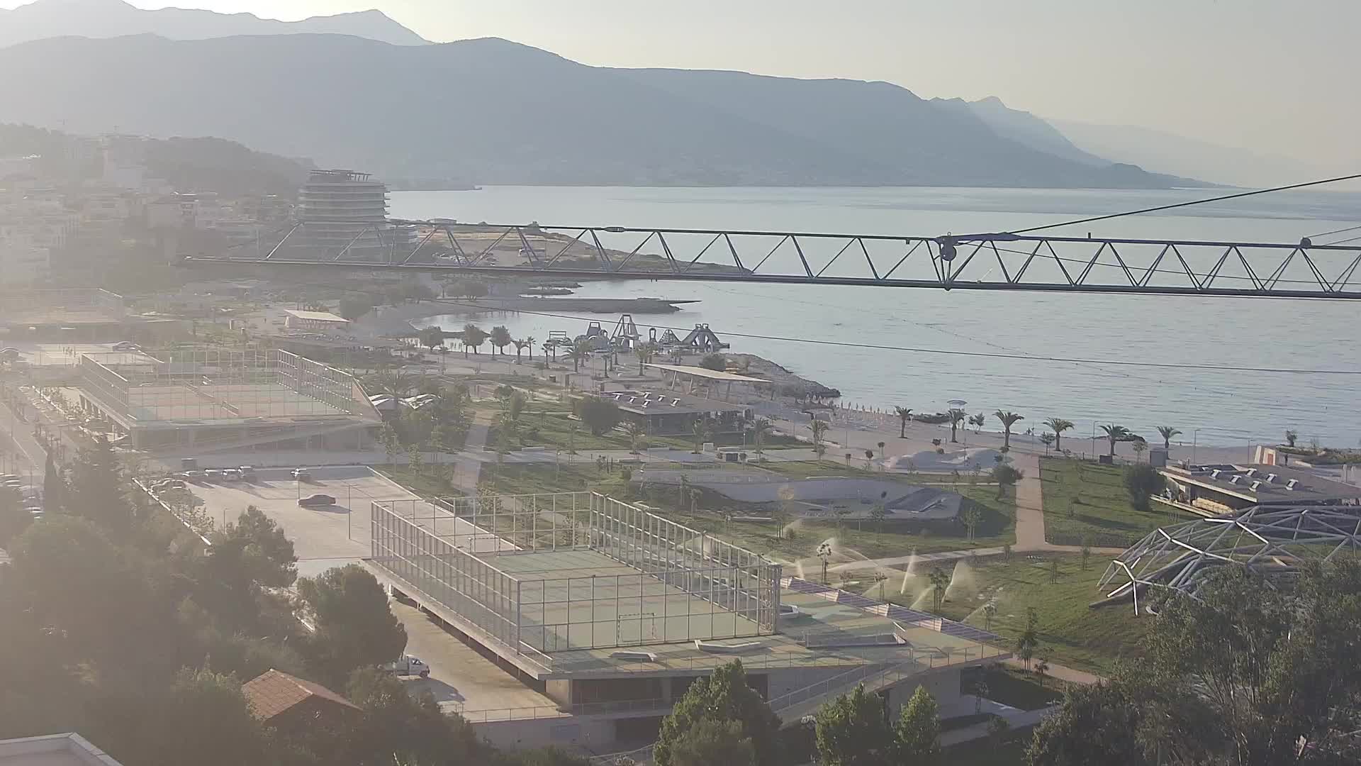 Playa Žnjan e instalaciones deportivas – Split