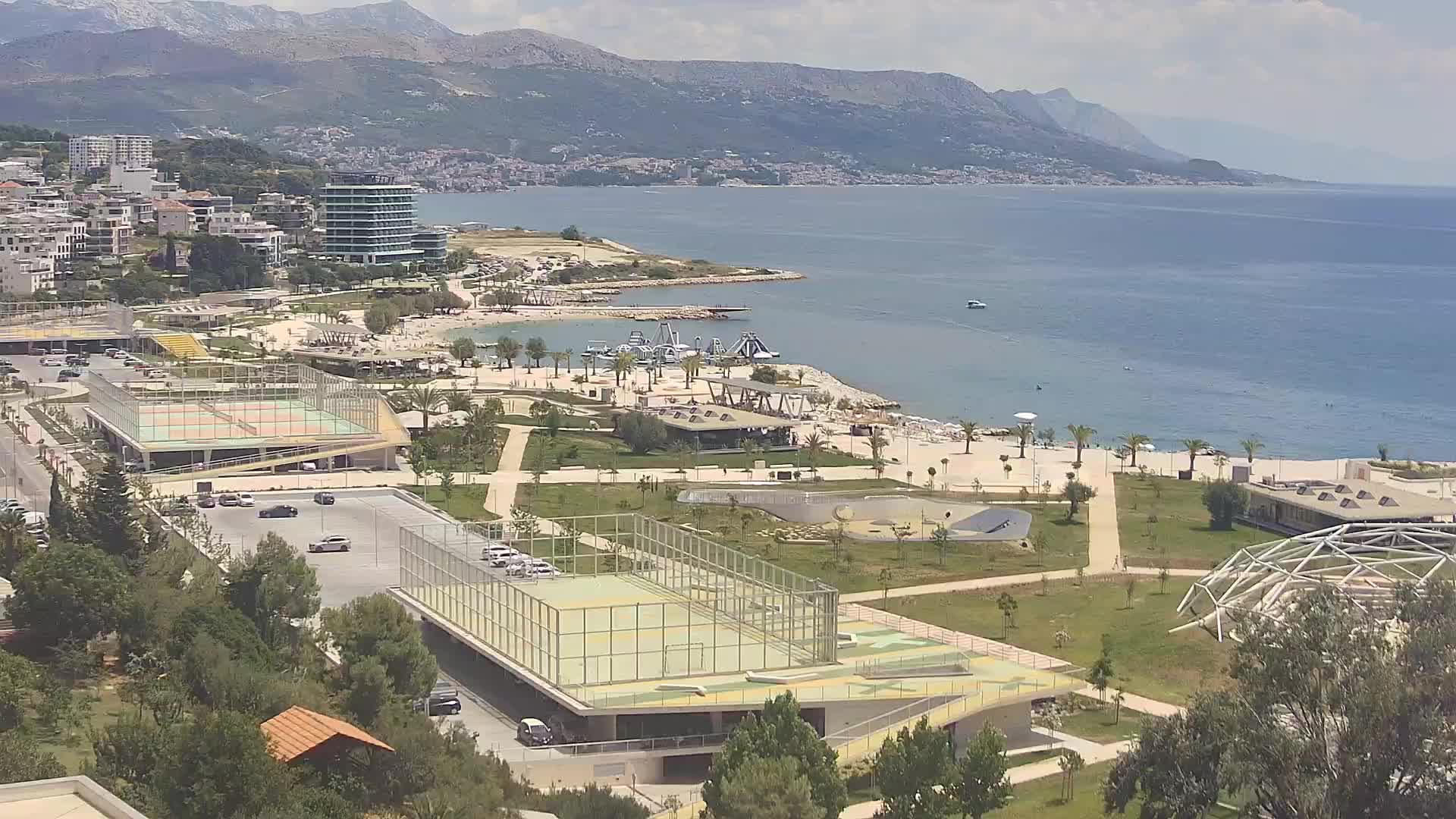 Playa Žnjan e instalaciones deportivas – Split