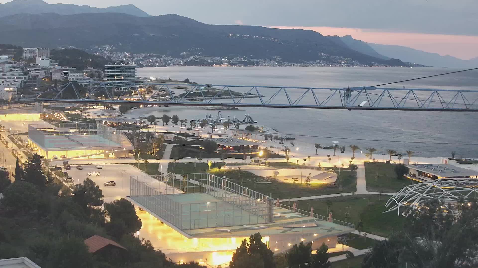 Plaža Žnjan in športni objekti – Split