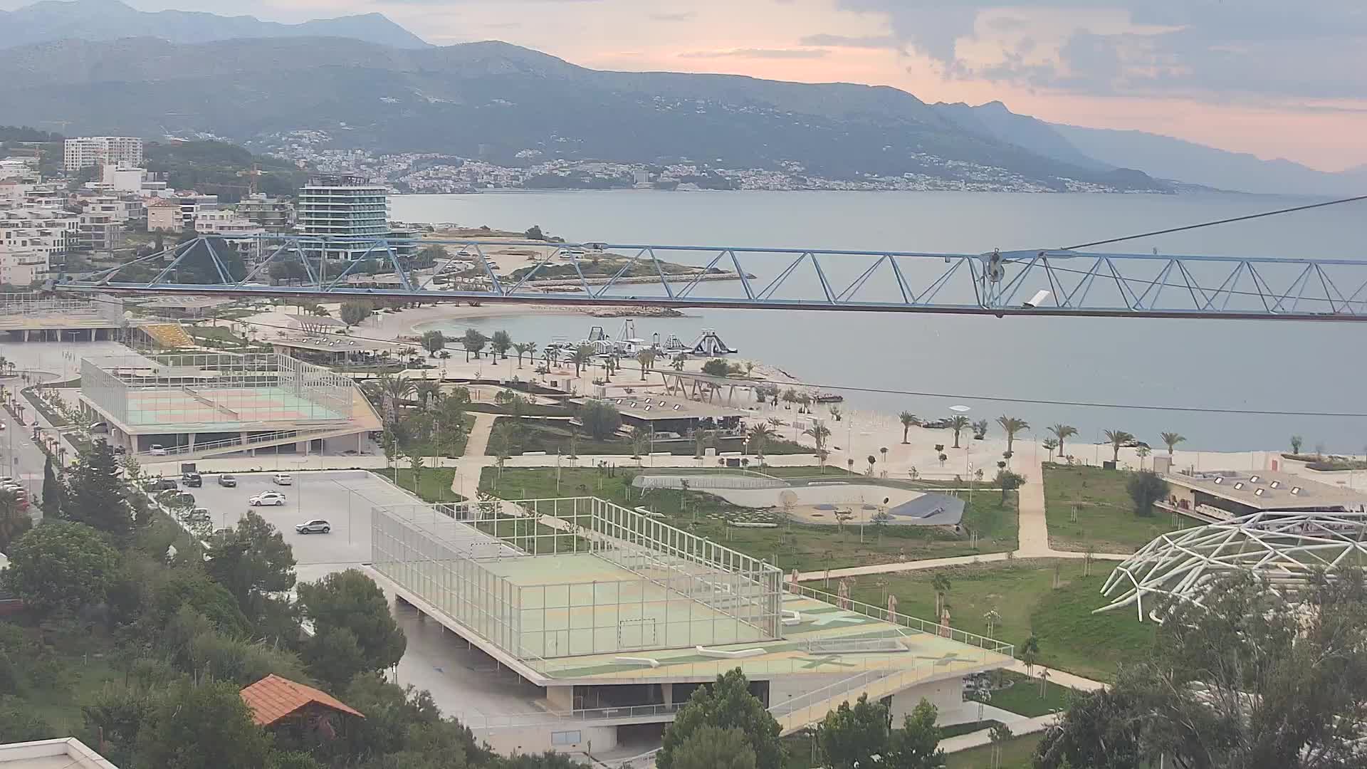 Plage Žnjan et installations sportives – Split