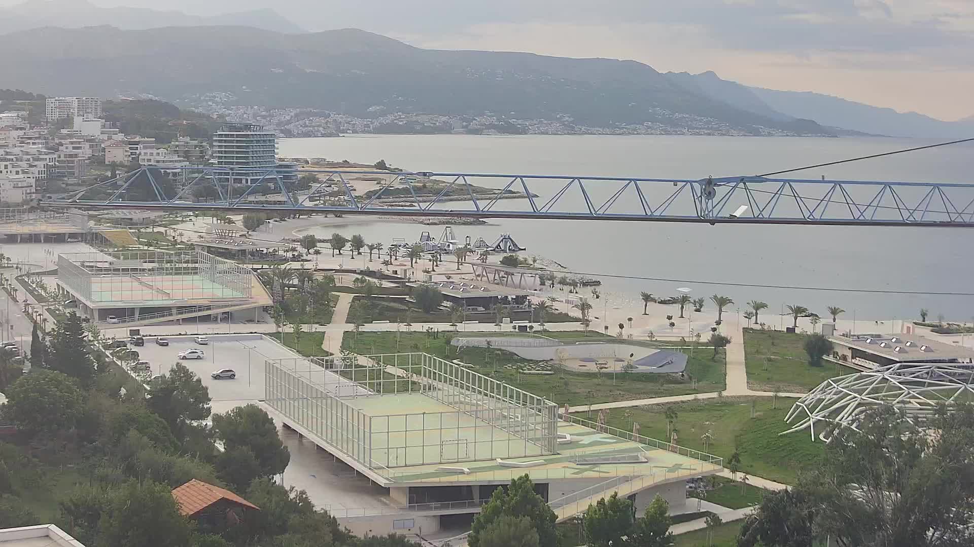 Plage Žnjan et installations sportives – Split