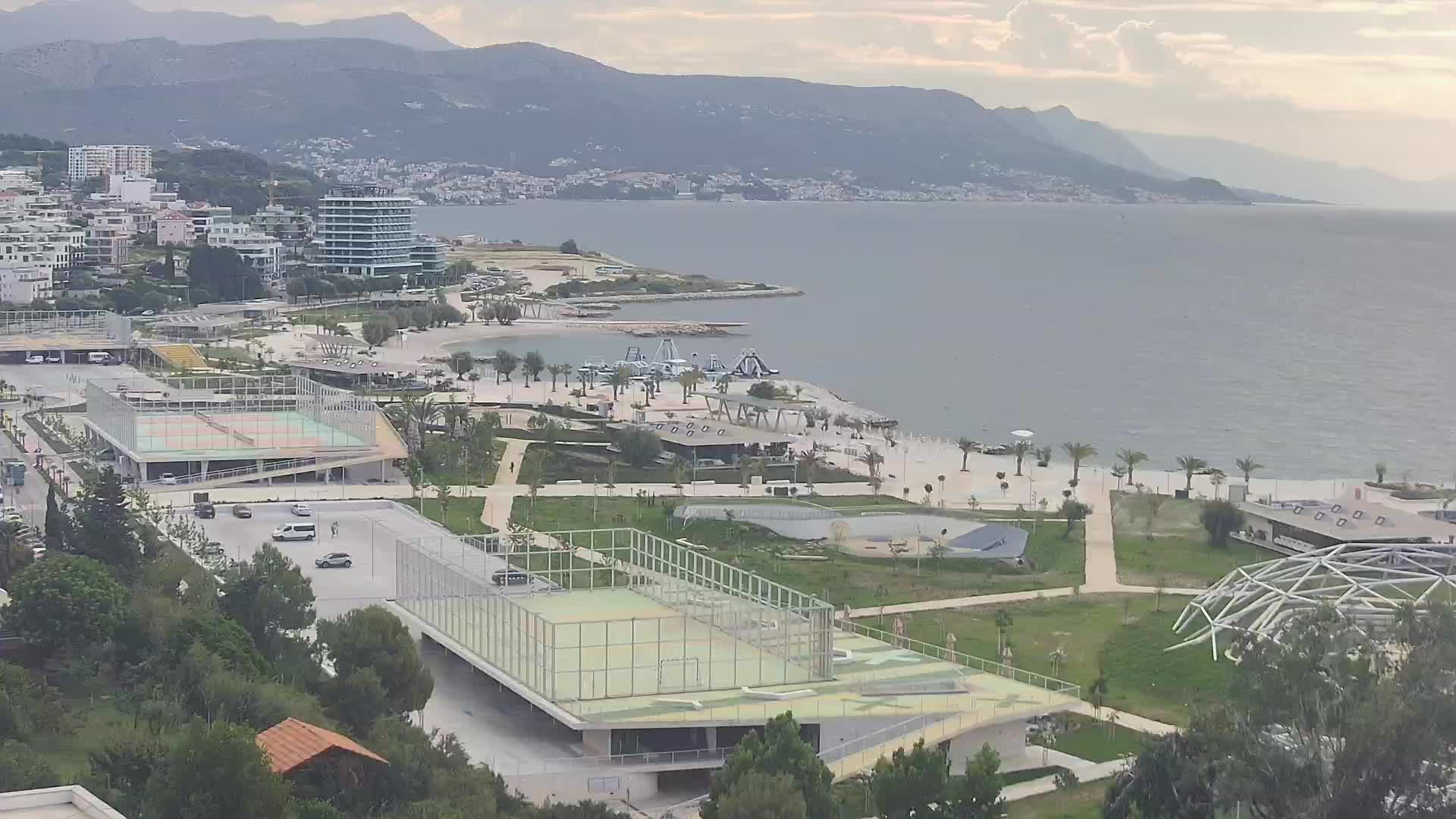 Playa Žnjan e instalaciones deportivas – Split