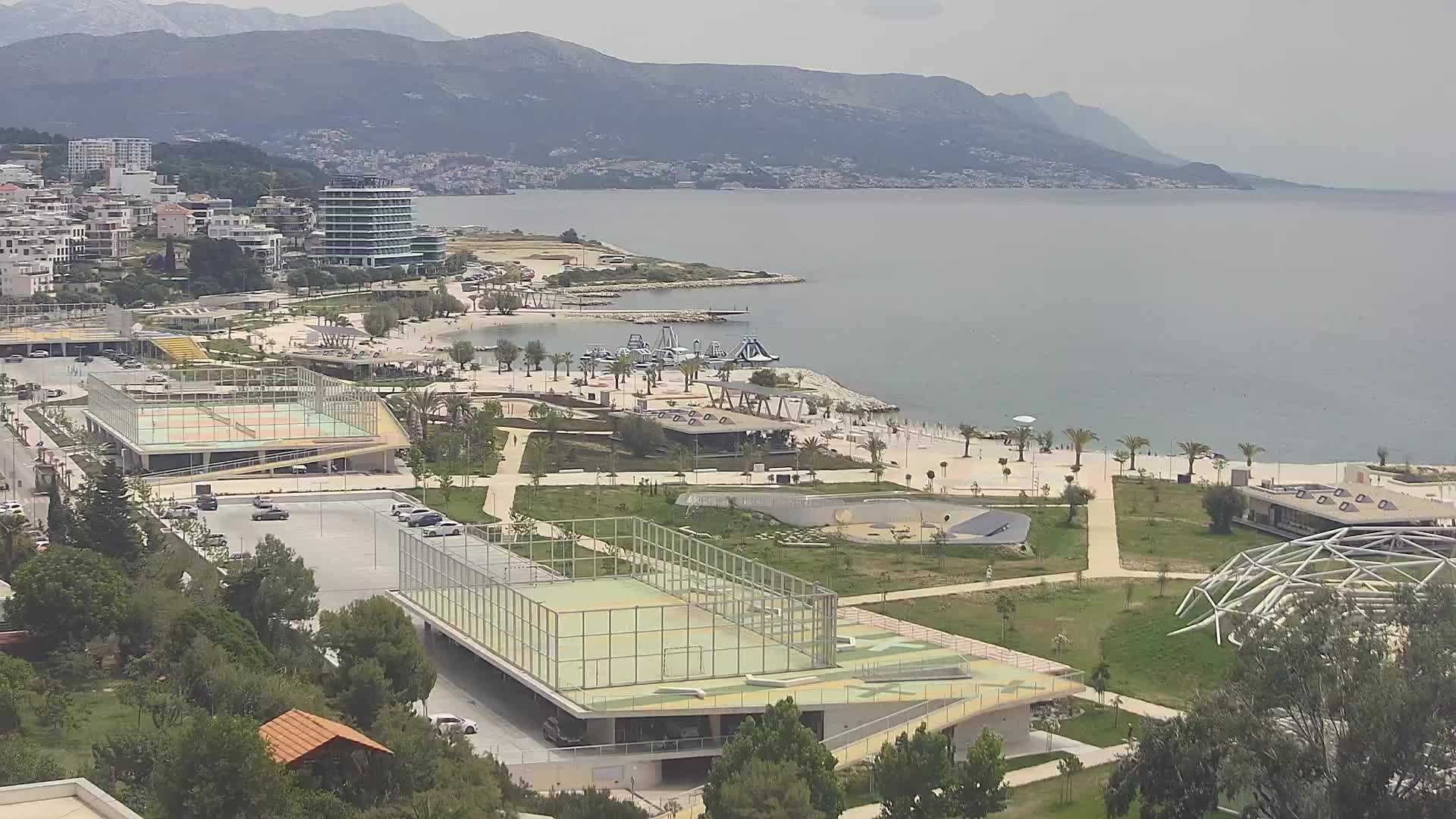 Plage Žnjan et installations sportives – Split