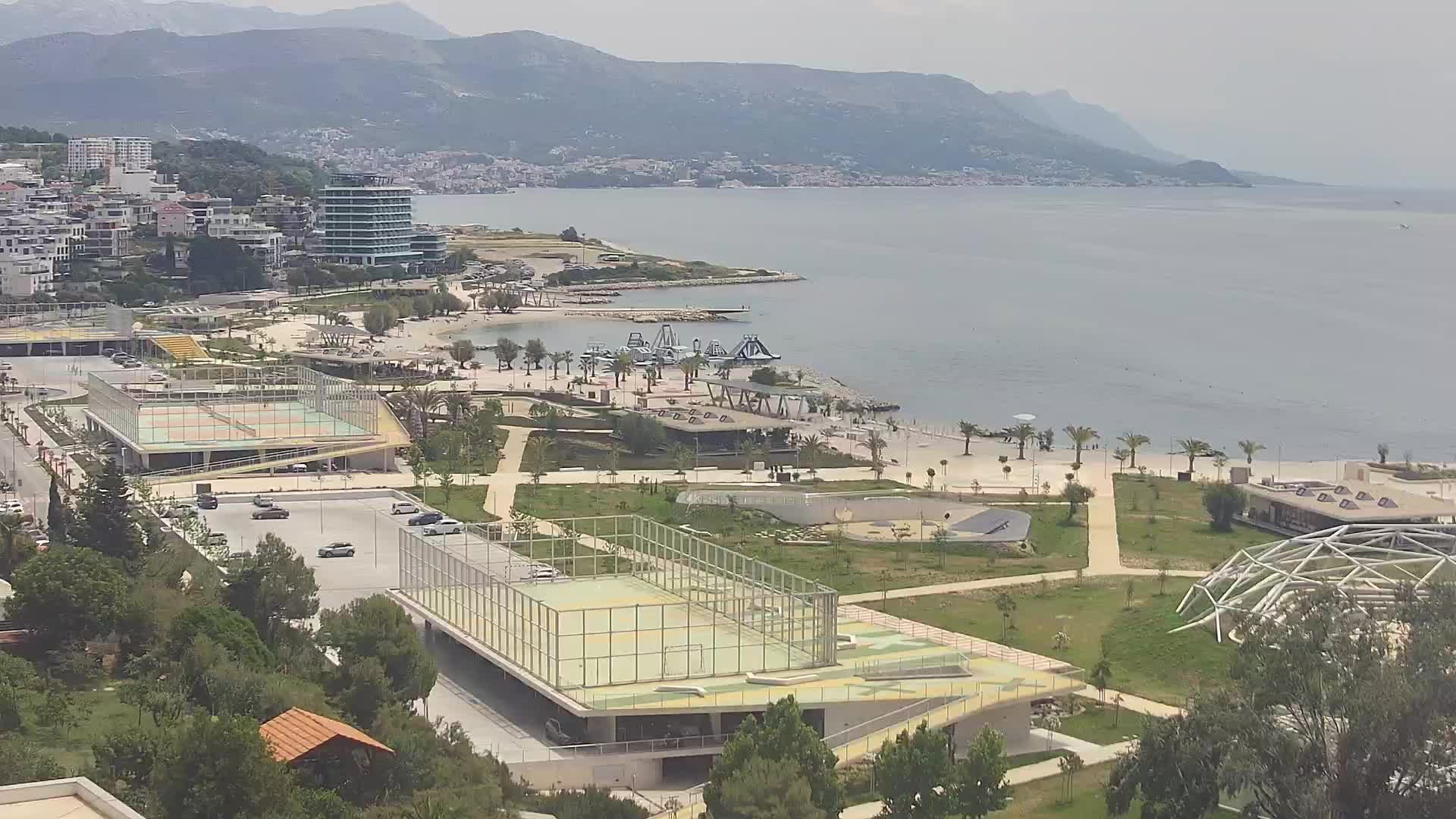 Plage Žnjan et installations sportives – Split