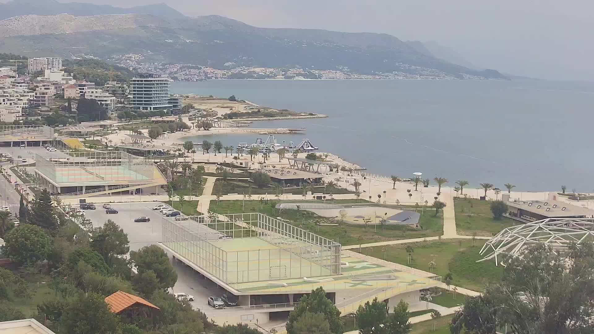 Plage Žnjan et installations sportives – Split