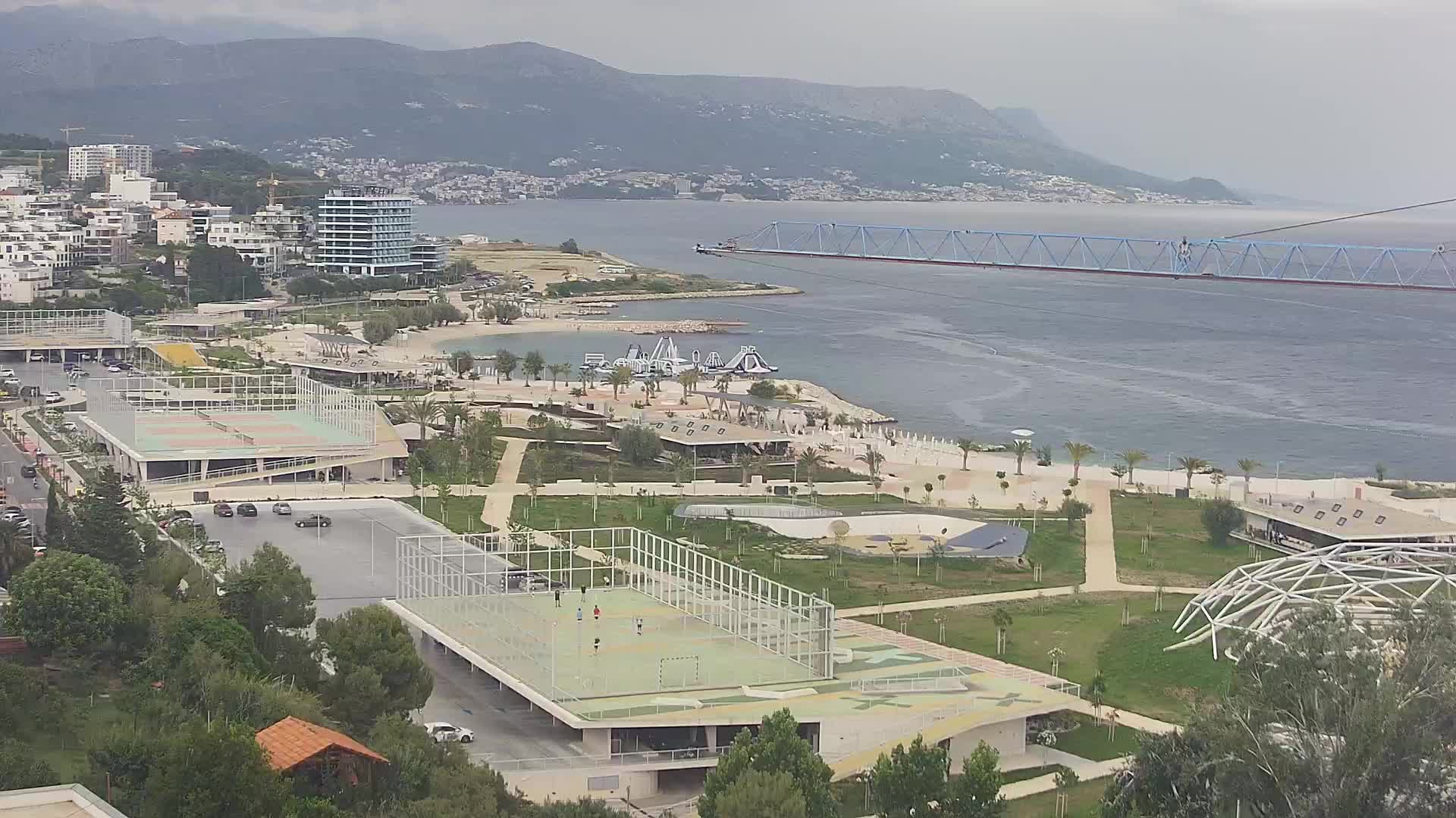 Playa Žnjan e instalaciones deportivas – Split