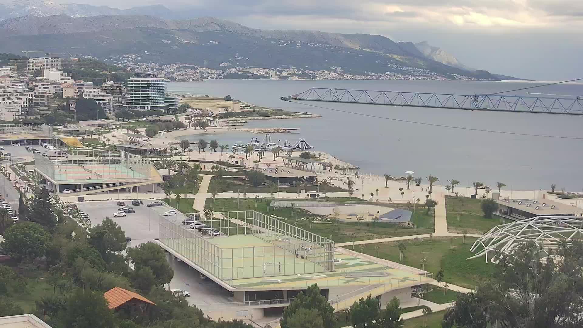Spiaggia di Žnjan e impianti sportivi – Spalato