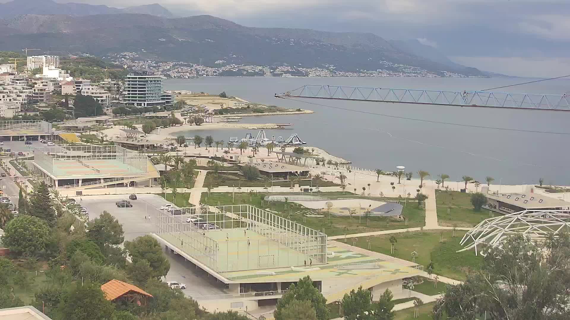 Spiaggia di Žnjan e impianti sportivi – Spalato