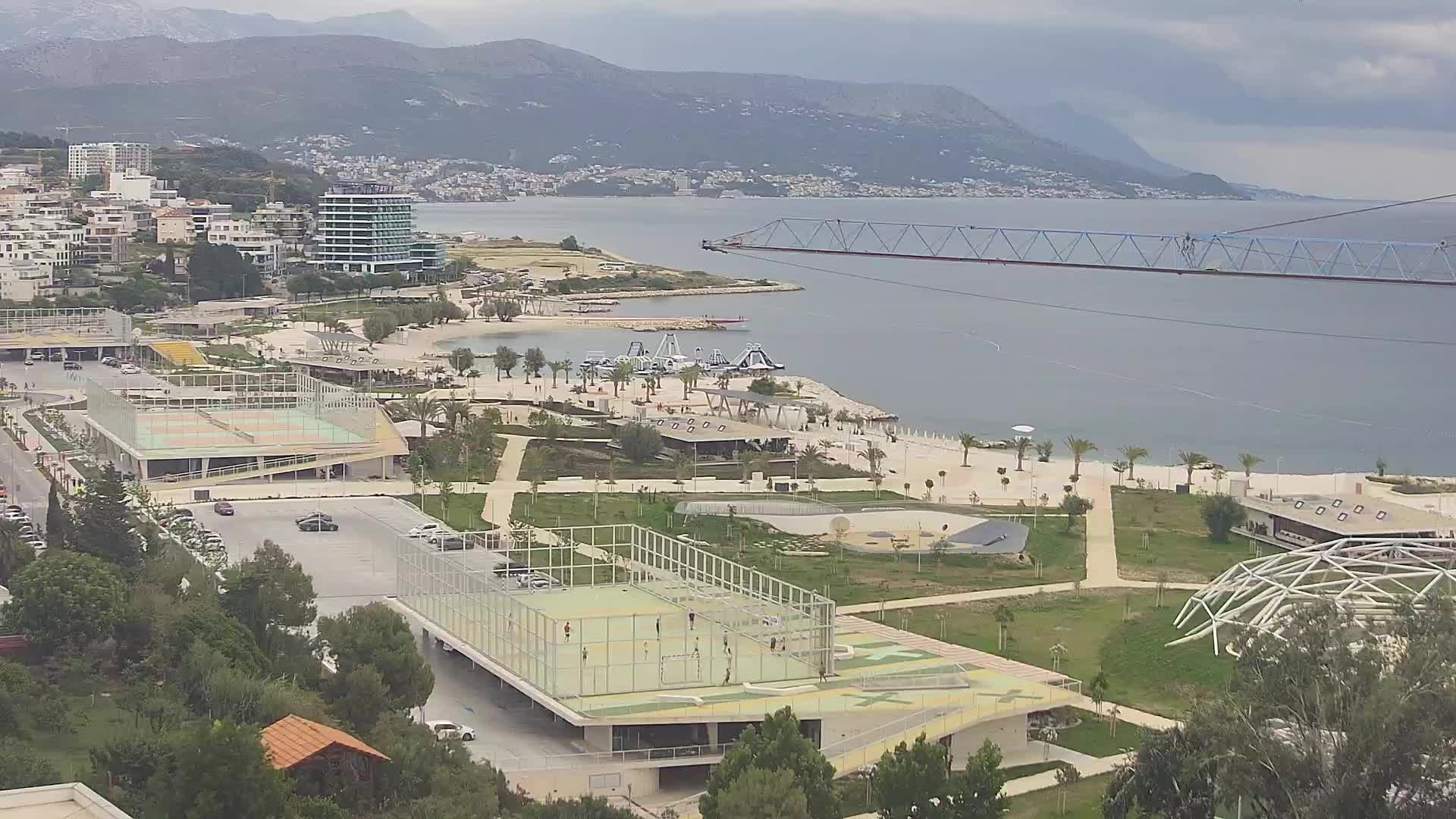 Plage Žnjan et installations sportives – Split
