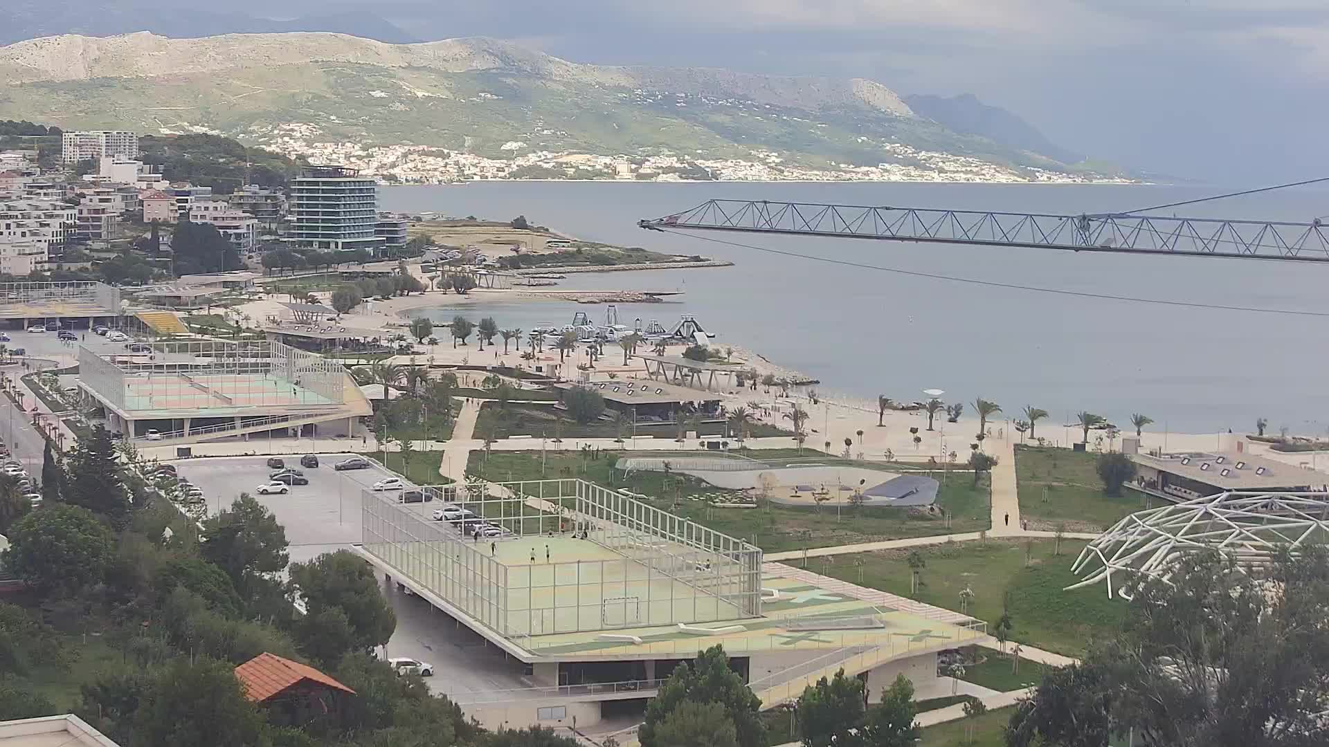 Playa Žnjan e instalaciones deportivas – Split