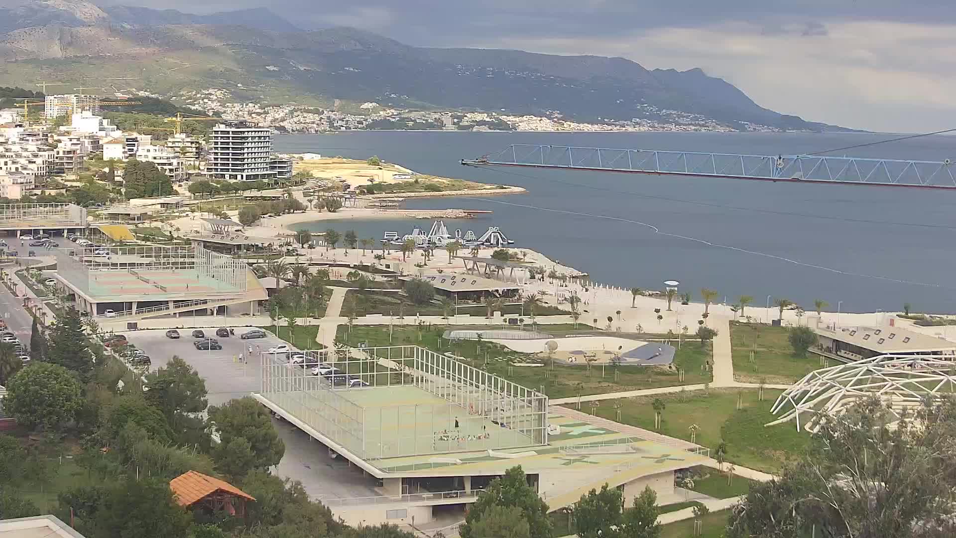 Plage Žnjan et installations sportives – Split