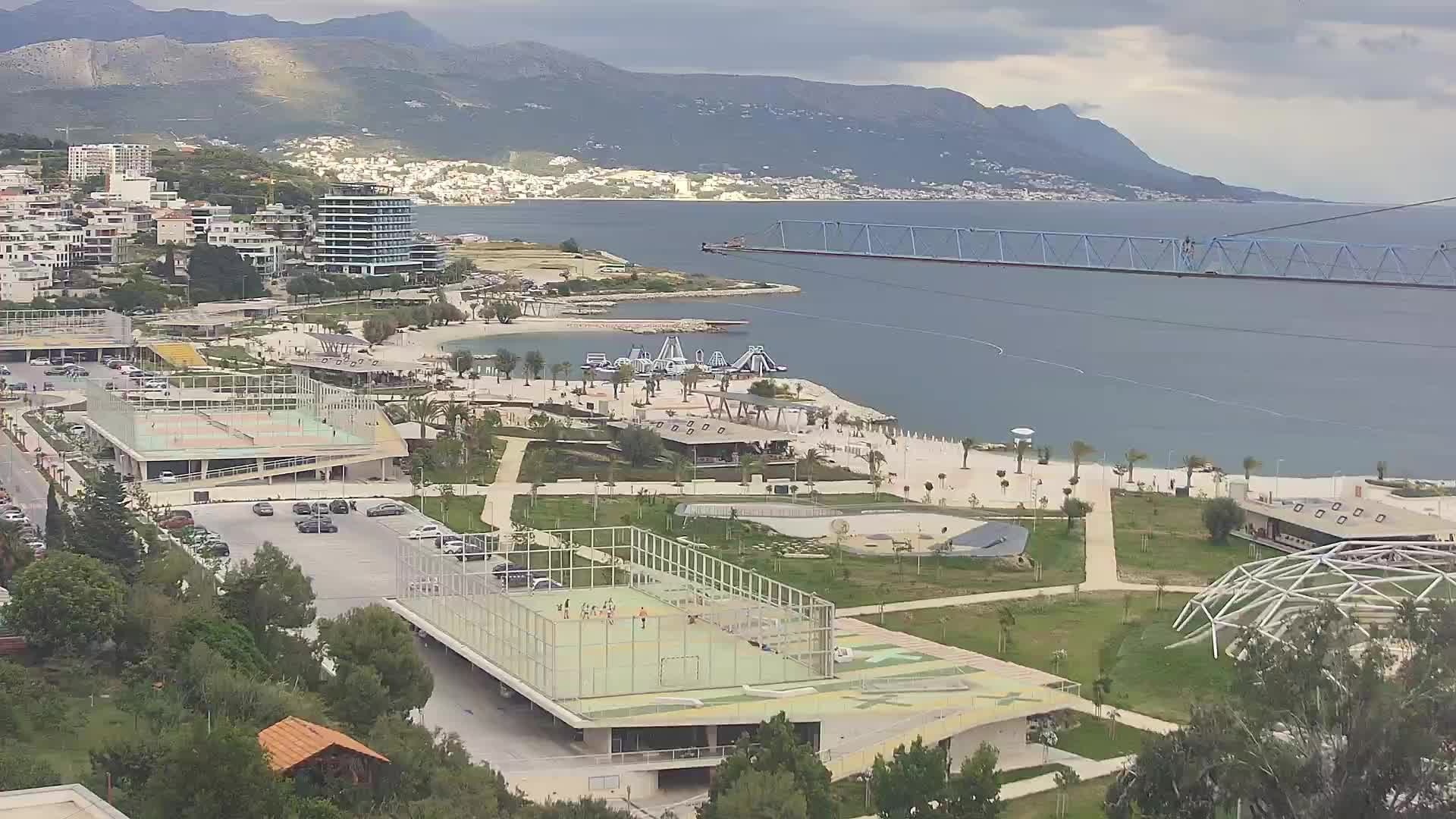 Playa Žnjan e instalaciones deportivas – Split