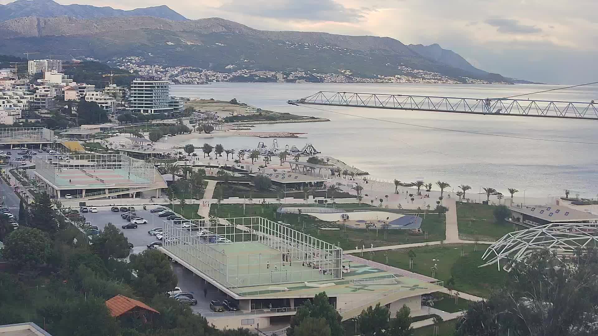 Playa Žnjan e instalaciones deportivas – Split