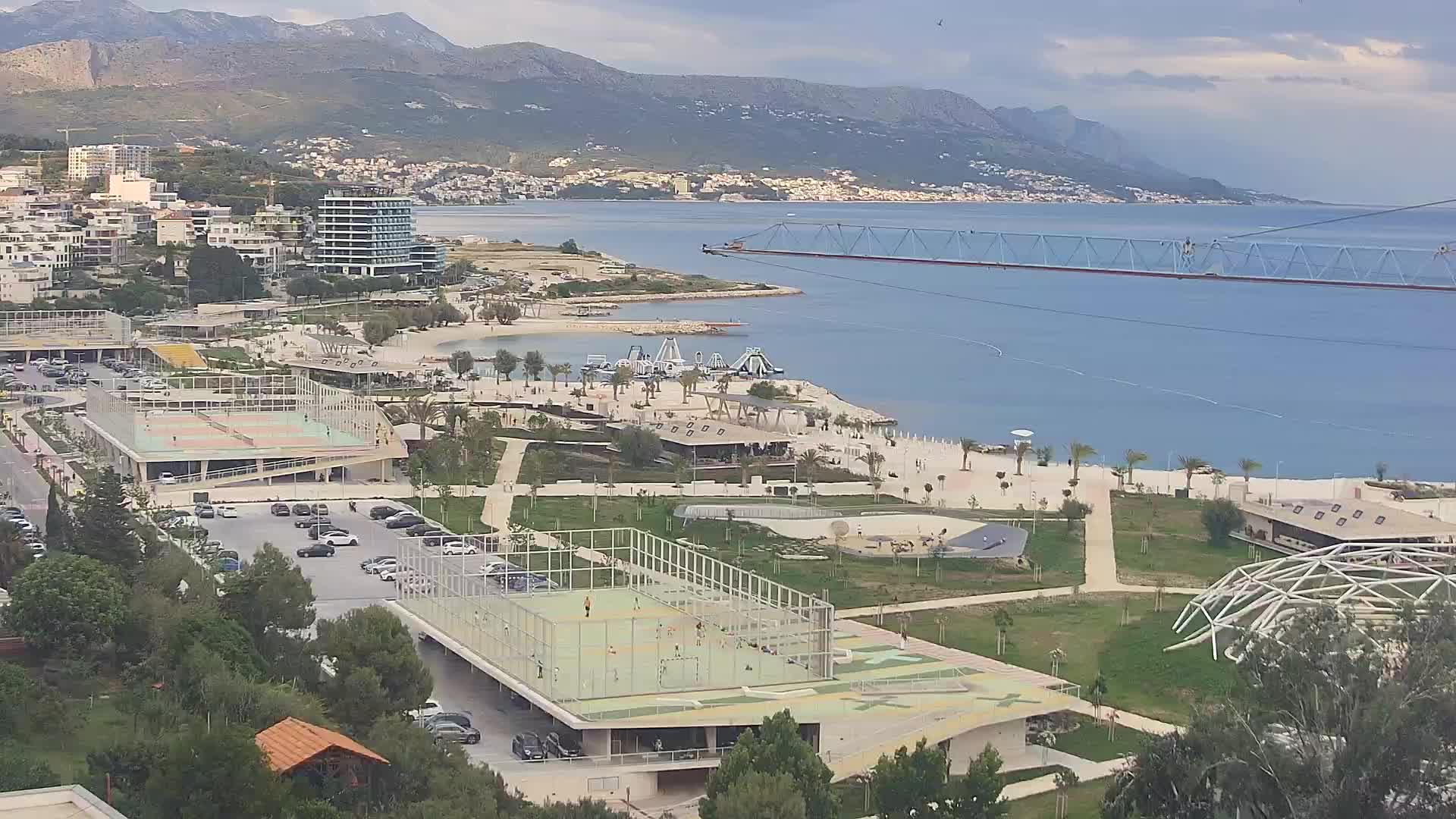 Spiaggia di Žnjan e impianti sportivi – Spalato