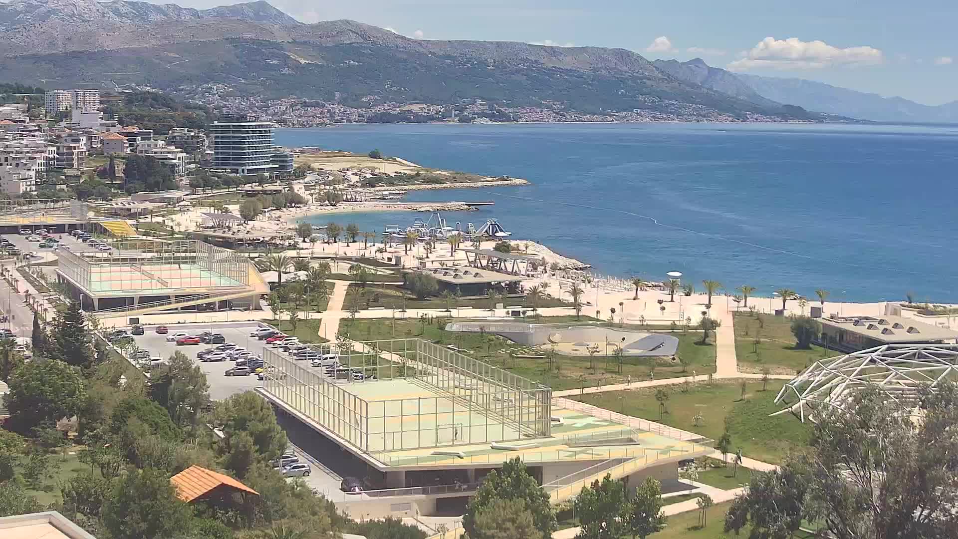 Plage Žnjan et installations sportives – Split