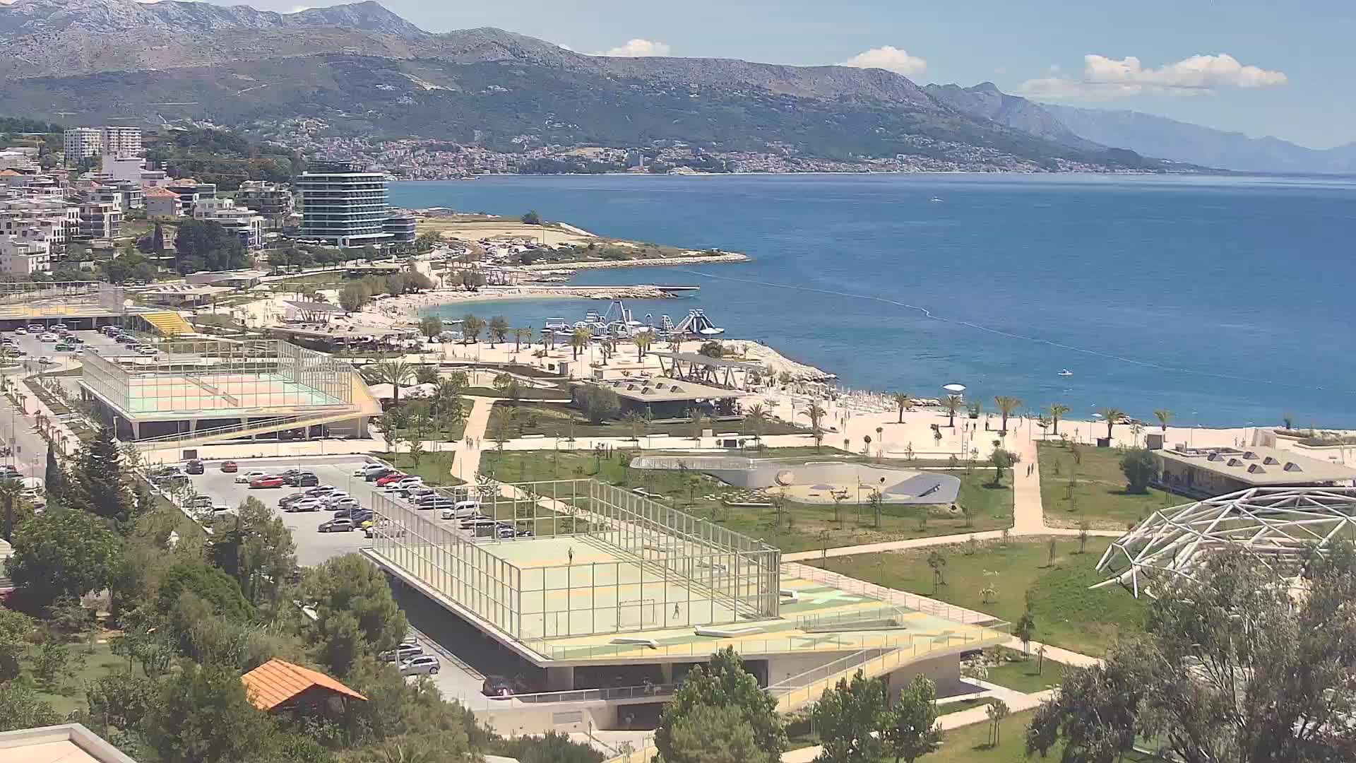 Playa Žnjan e instalaciones deportivas – Split