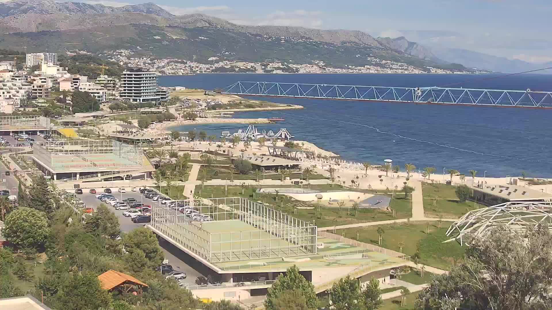 Playa Žnjan e instalaciones deportivas – Split