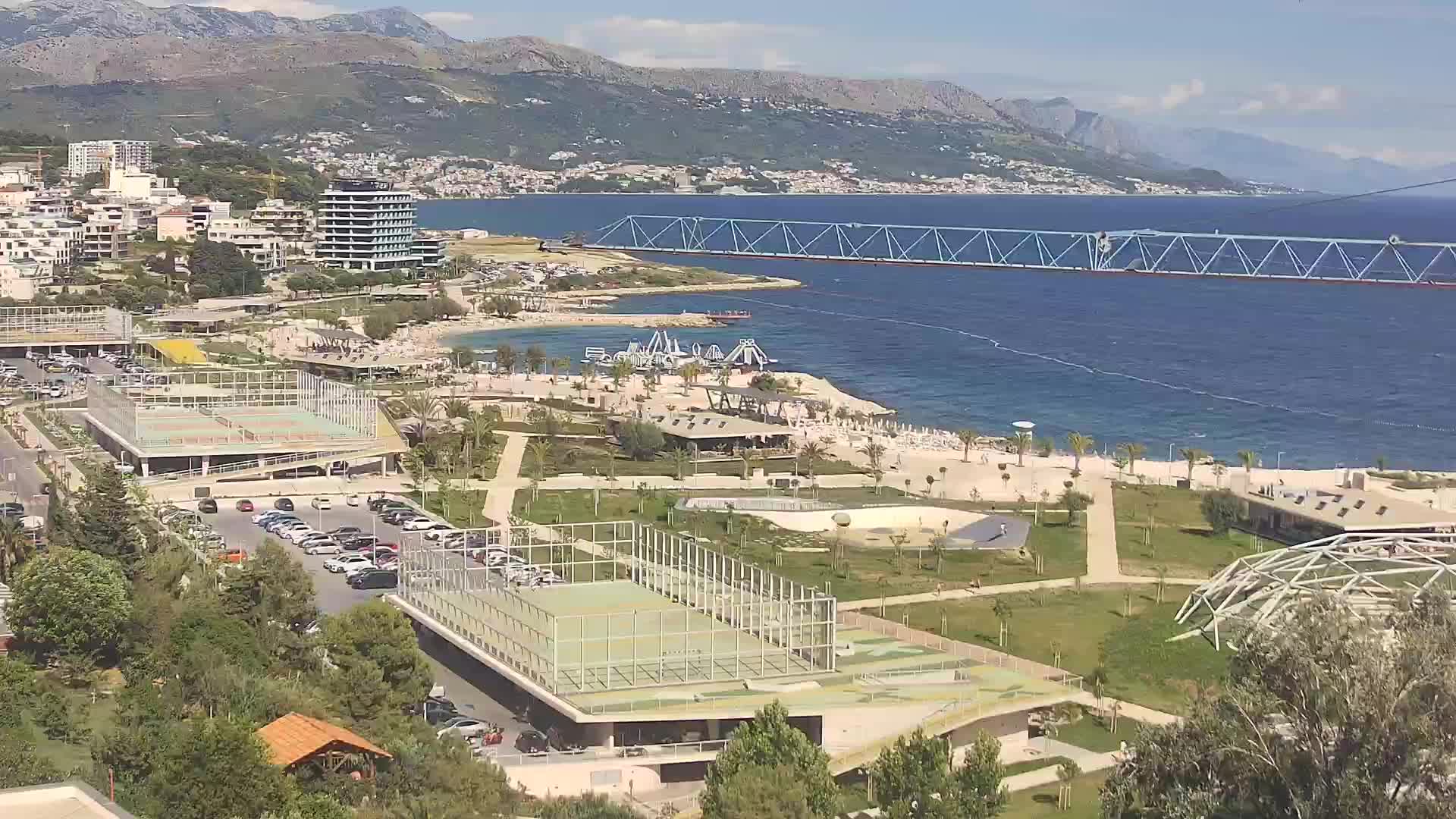 Playa Žnjan e instalaciones deportivas – Split