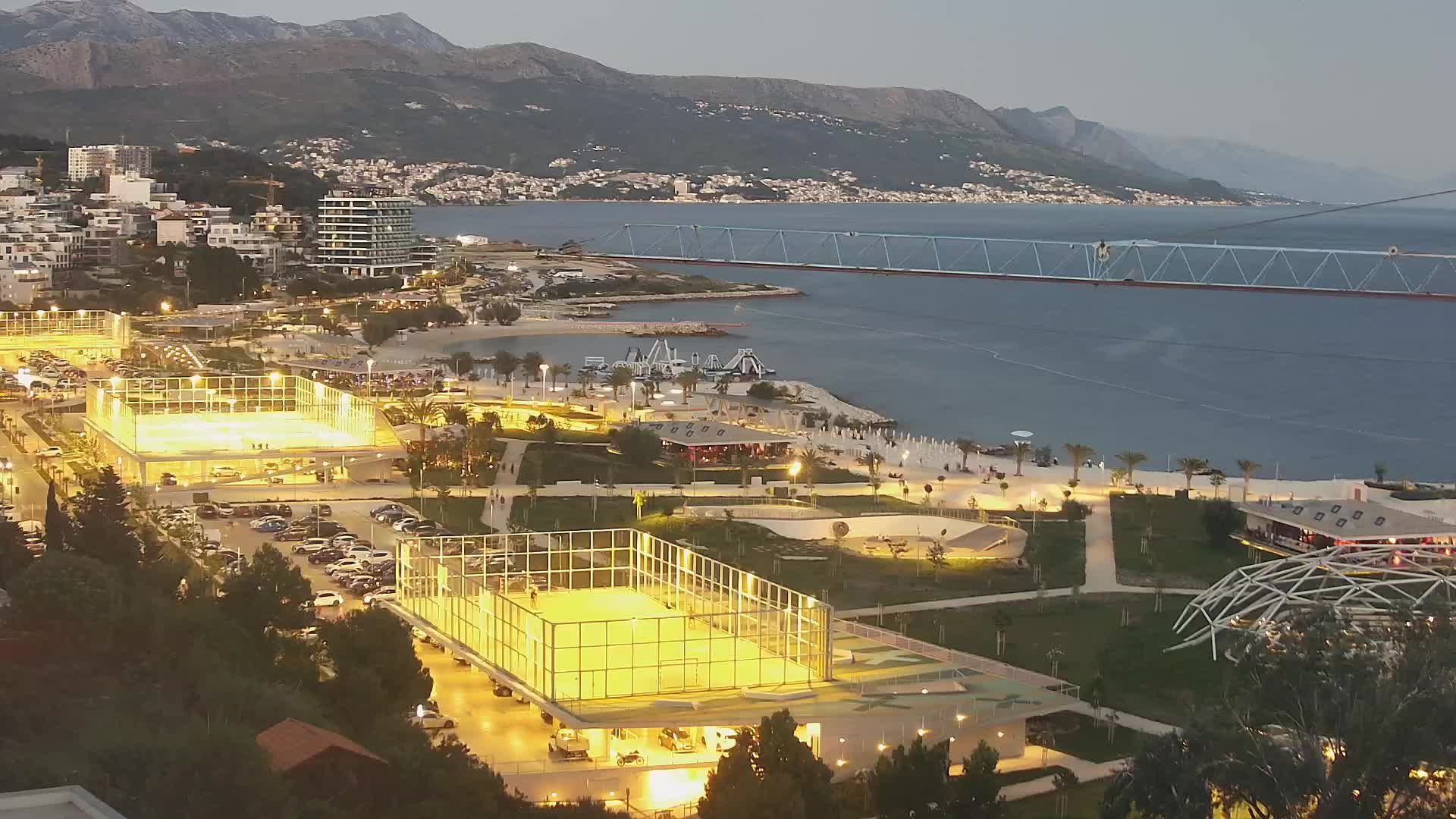 Strand Žnjan und Sportanlagen – Split