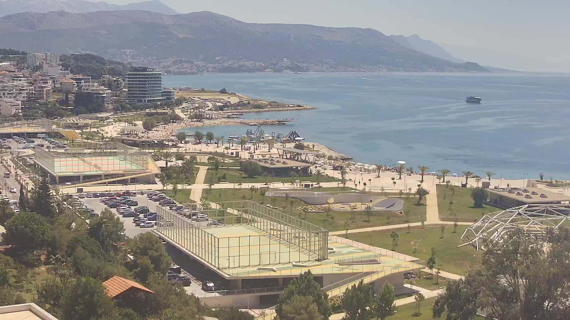 Plage Žnjan et installations sportives – Split