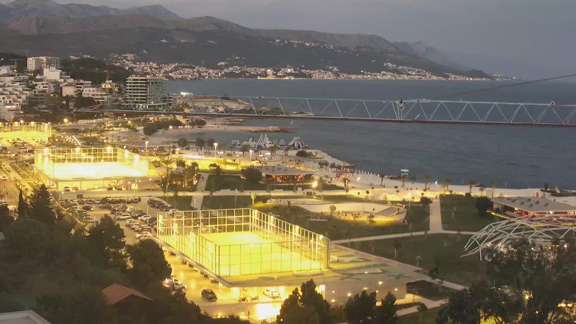 Plaža Žnjan in športni objekti – Split