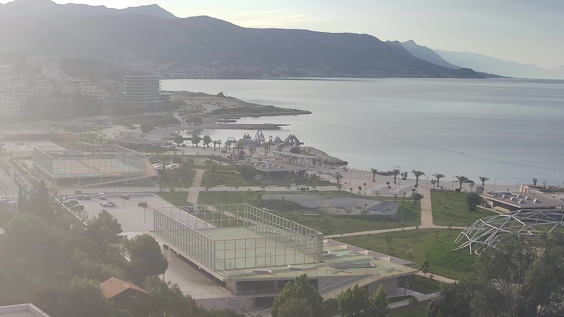 Plage Žnjan et installations sportives – Split