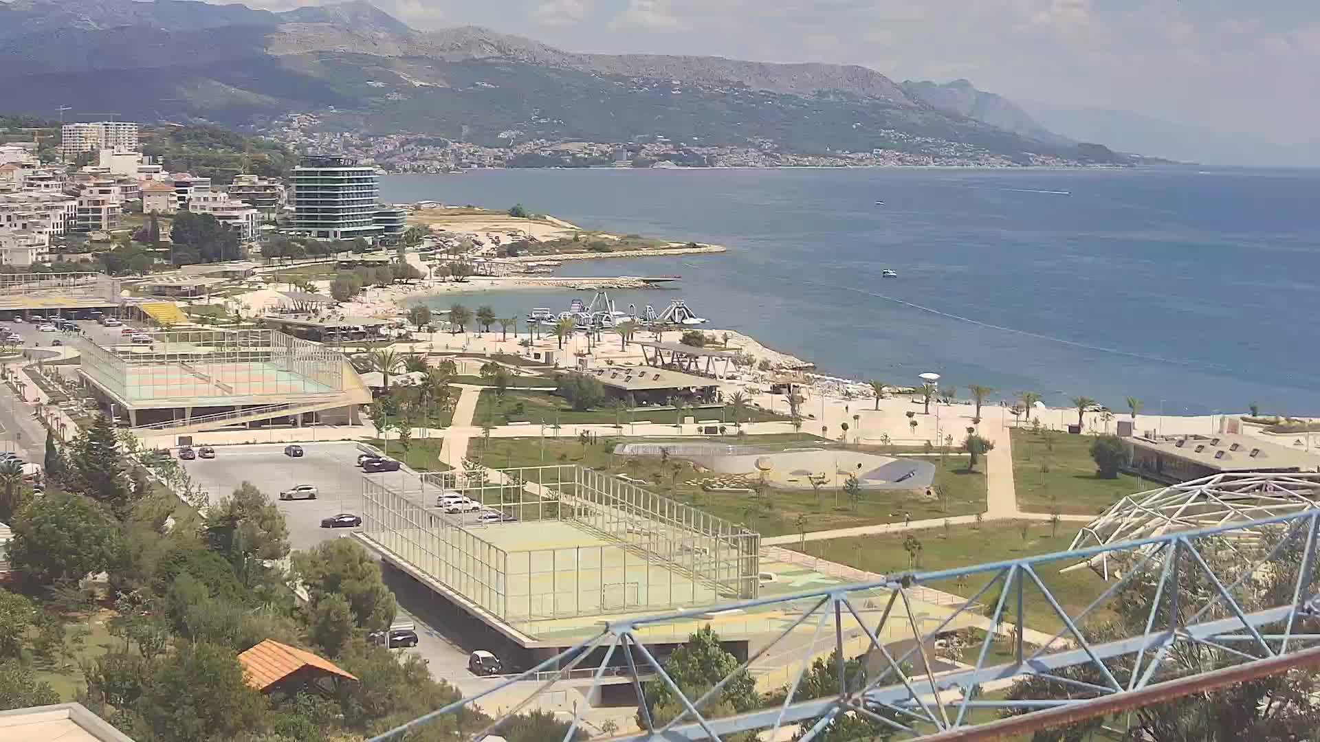 Plage Žnjan et installations sportives – Split