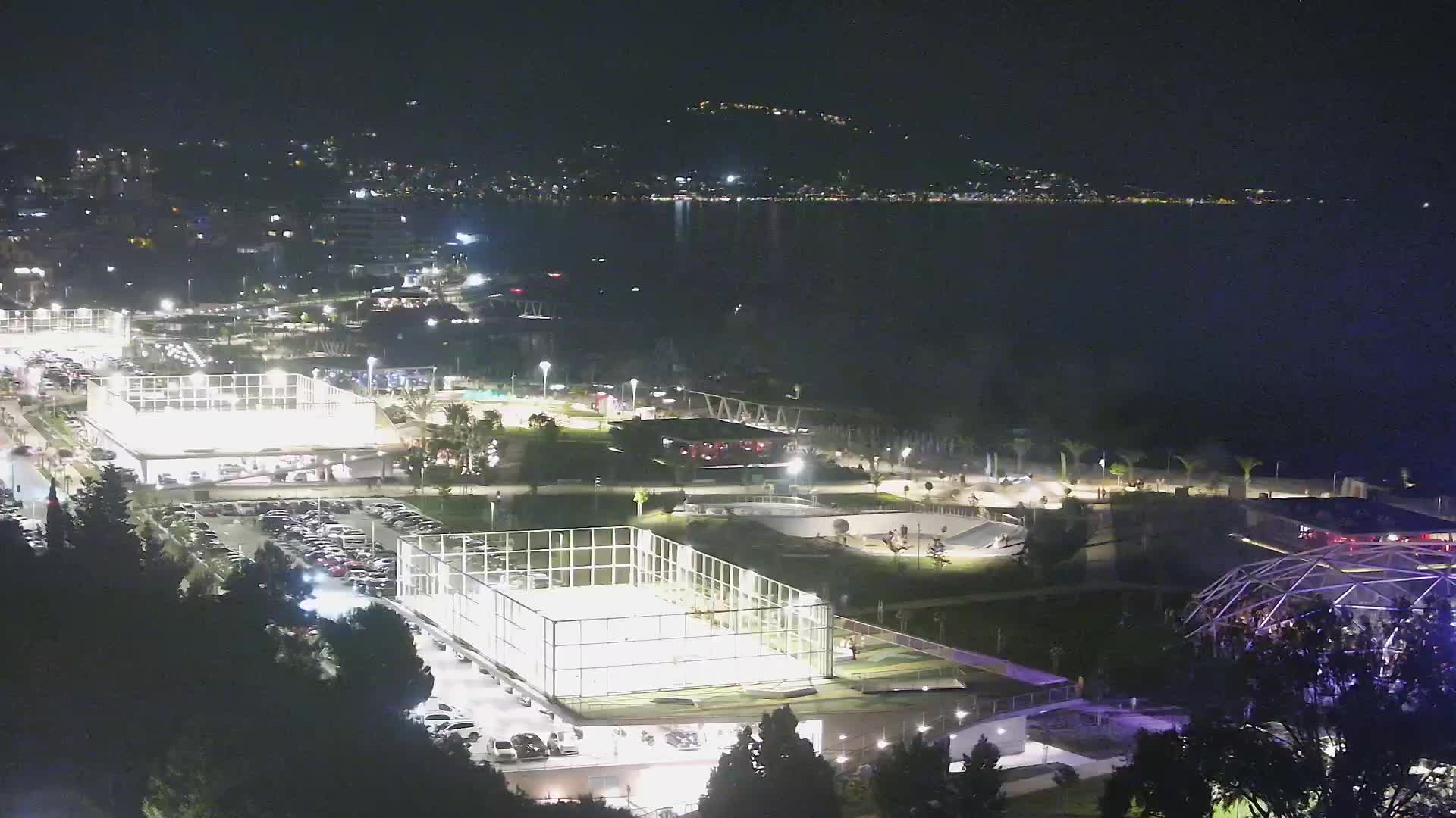 Plage Žnjan et installations sportives – Split