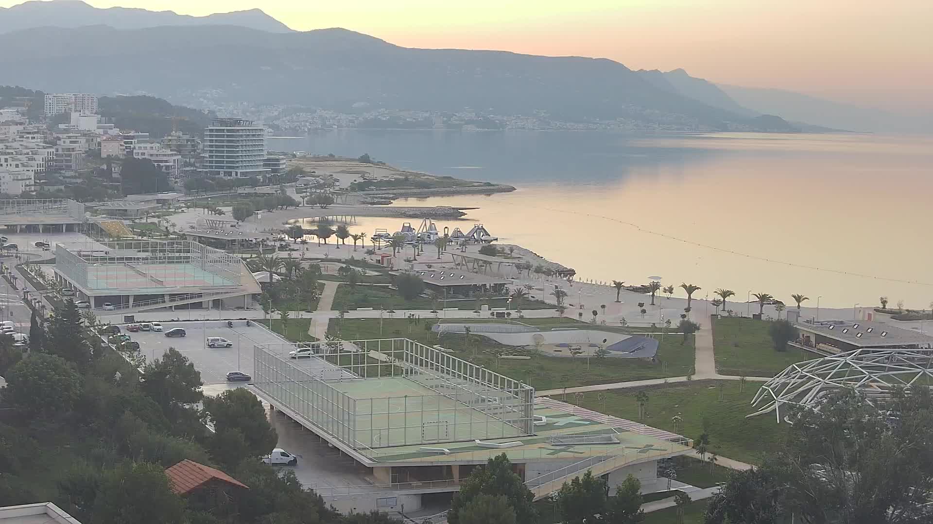 Playa Žnjan e instalaciones deportivas – Split