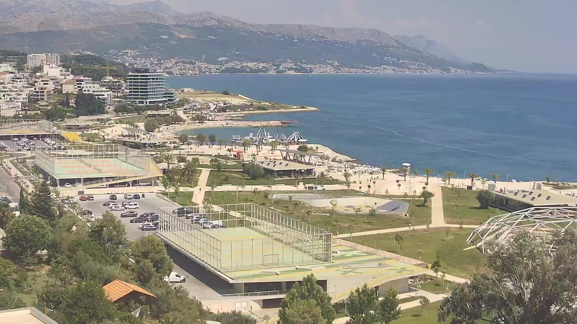 Plage Žnjan et installations sportives – Split