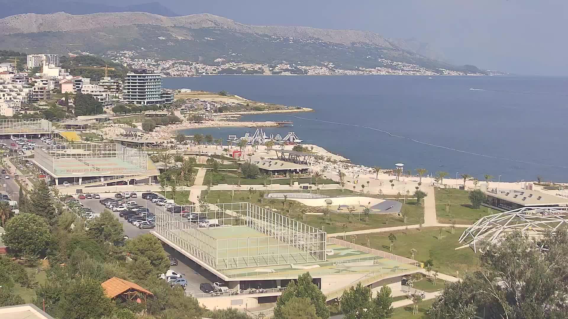 Plage Žnjan et installations sportives – Split