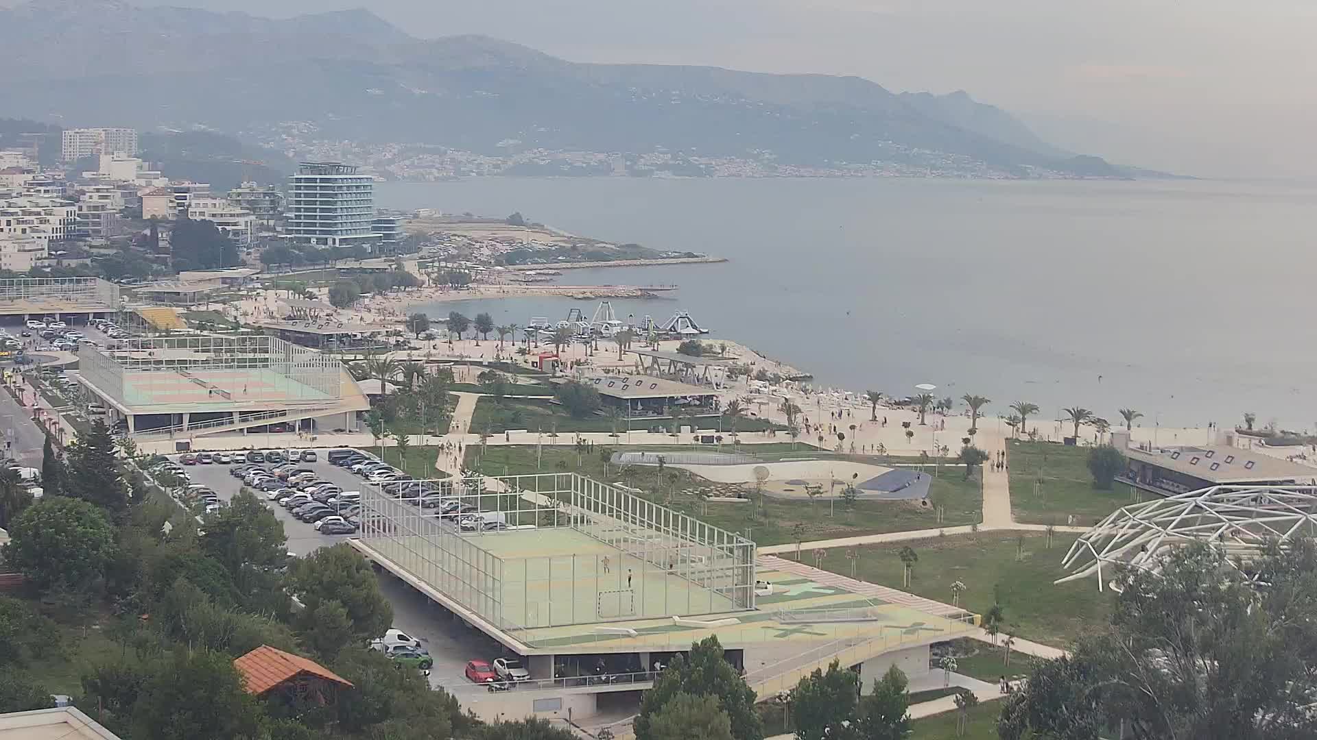 Plage Žnjan et installations sportives – Split