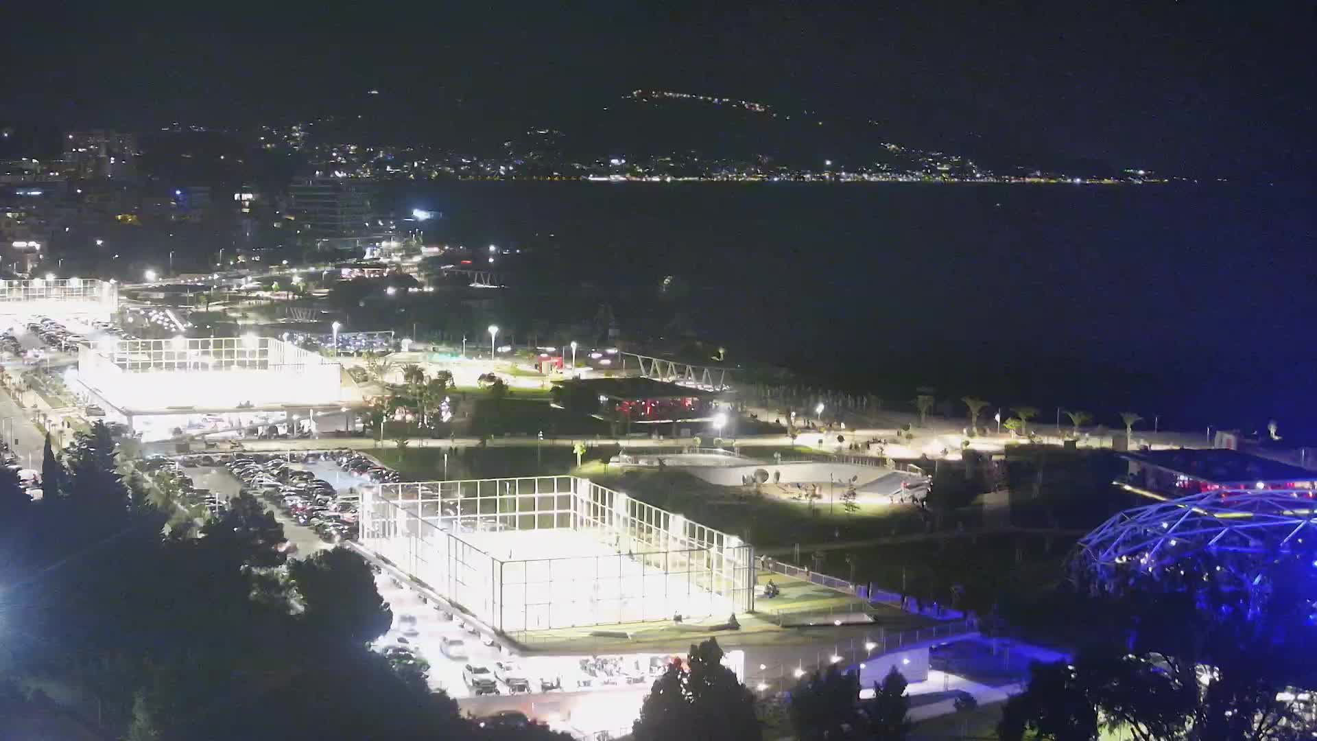 Playa Žnjan e instalaciones deportivas – Split