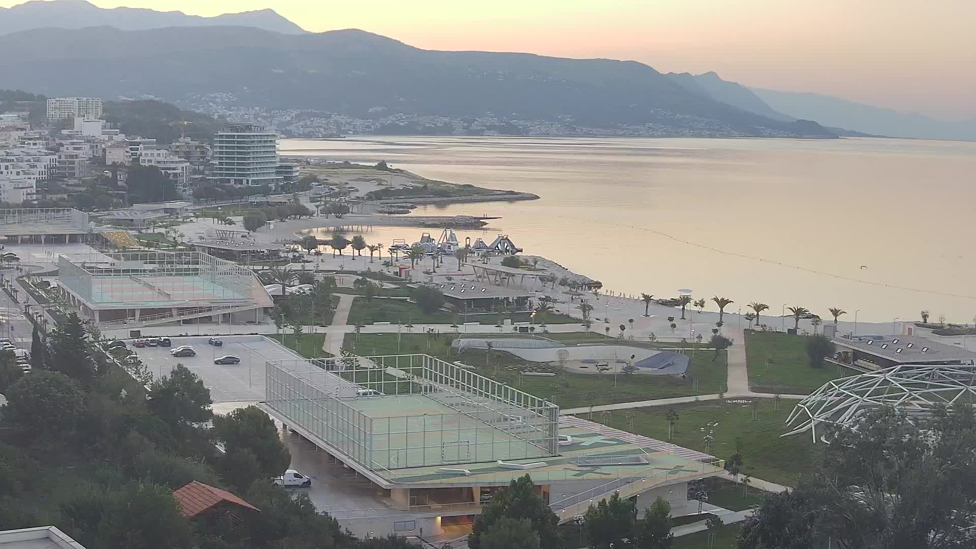 Plage Žnjan et installations sportives – Split