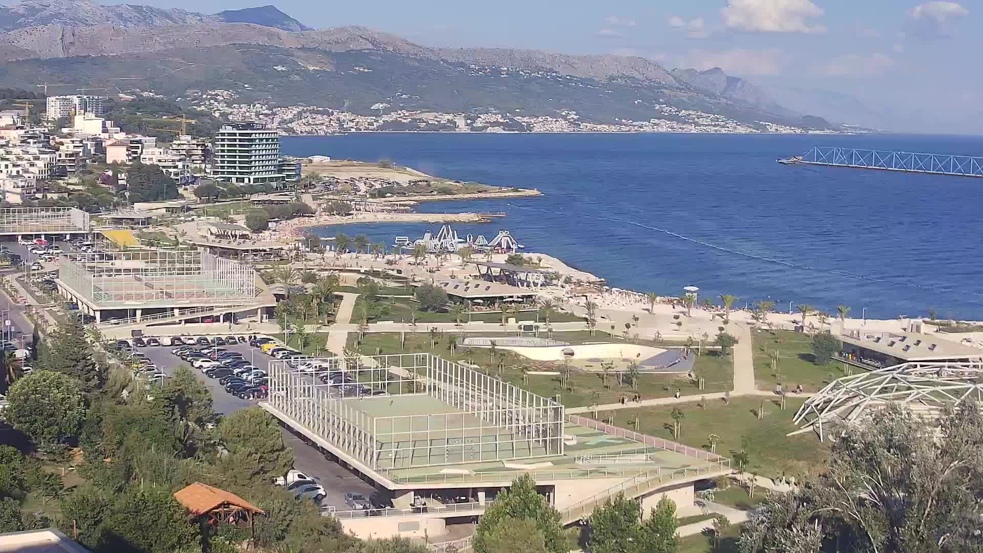 Plage Žnjan et installations sportives – Split