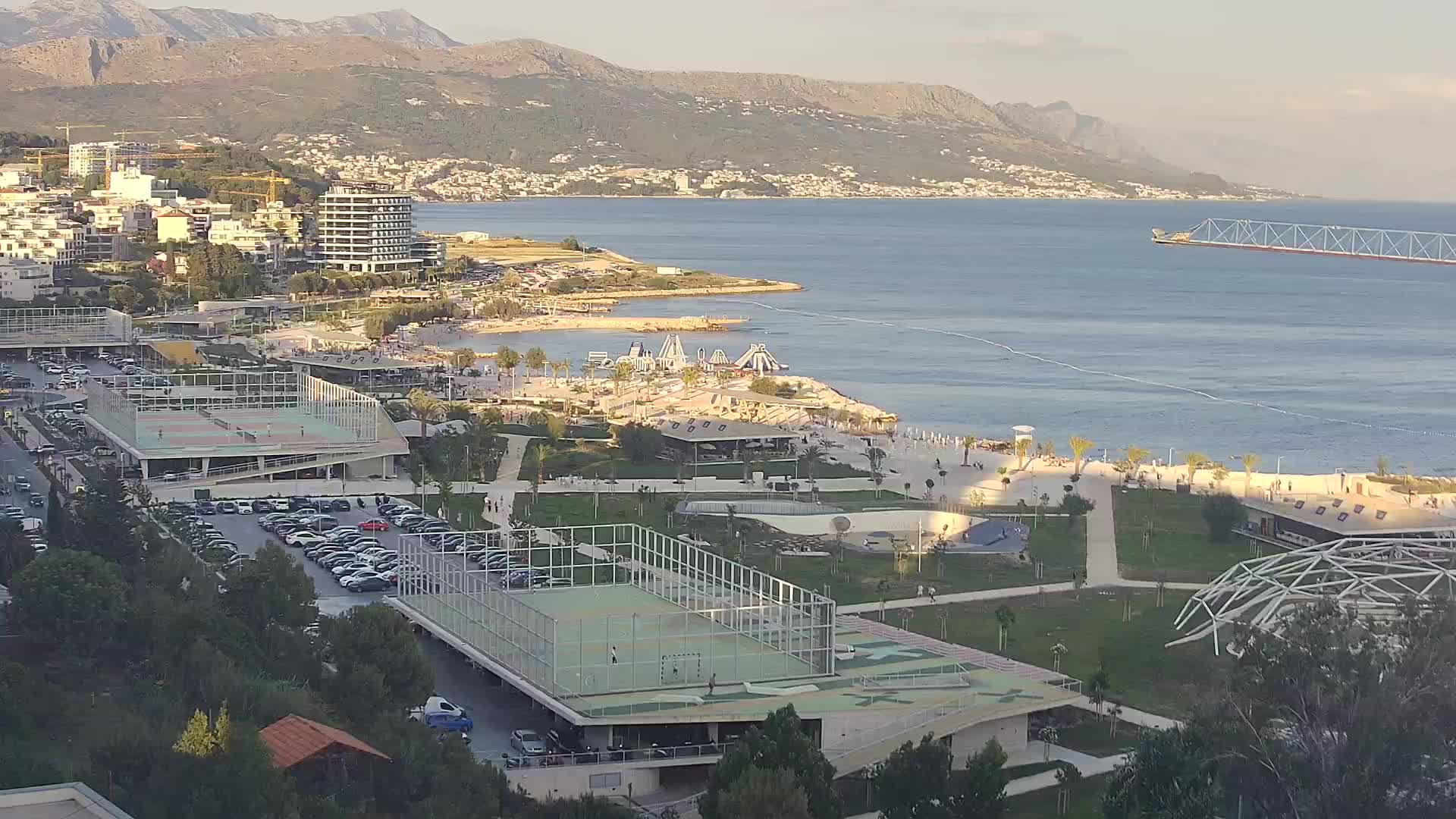 Spiaggia di Žnjan e impianti sportivi – Spalato