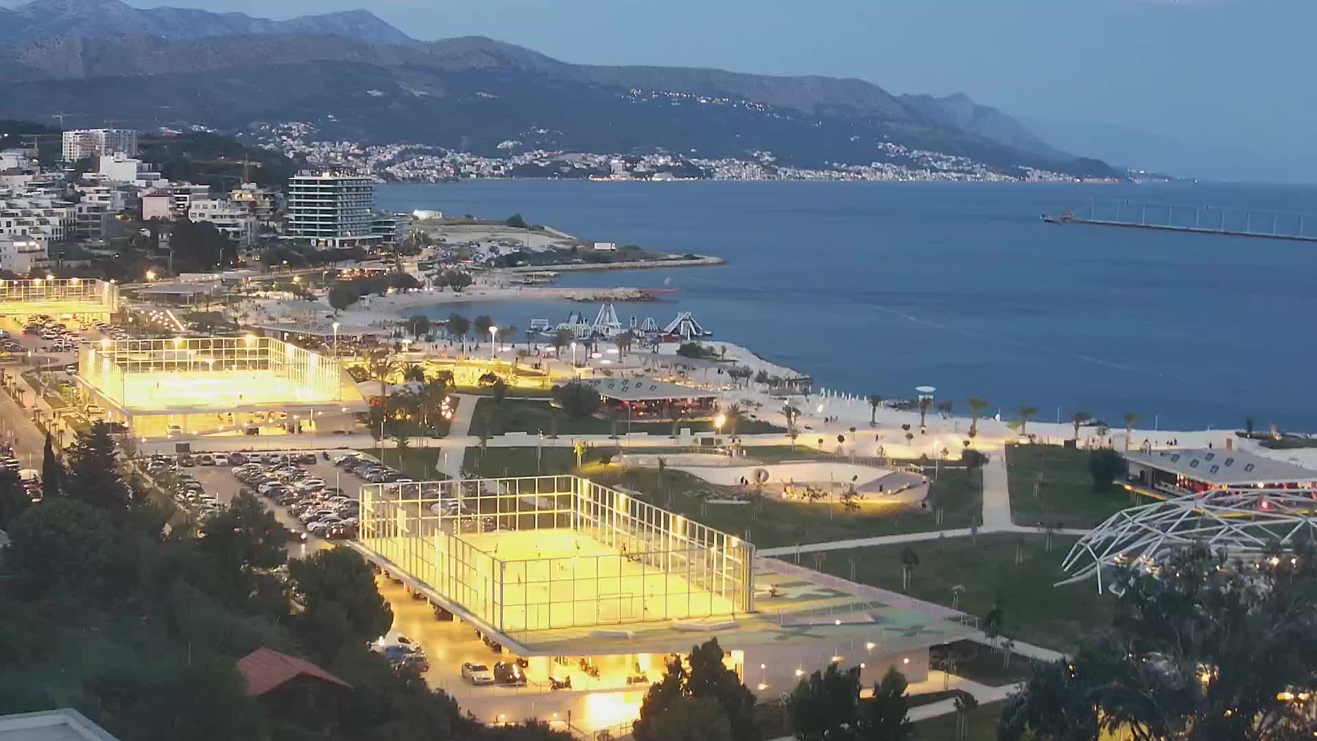 Plage Žnjan et installations sportives – Split