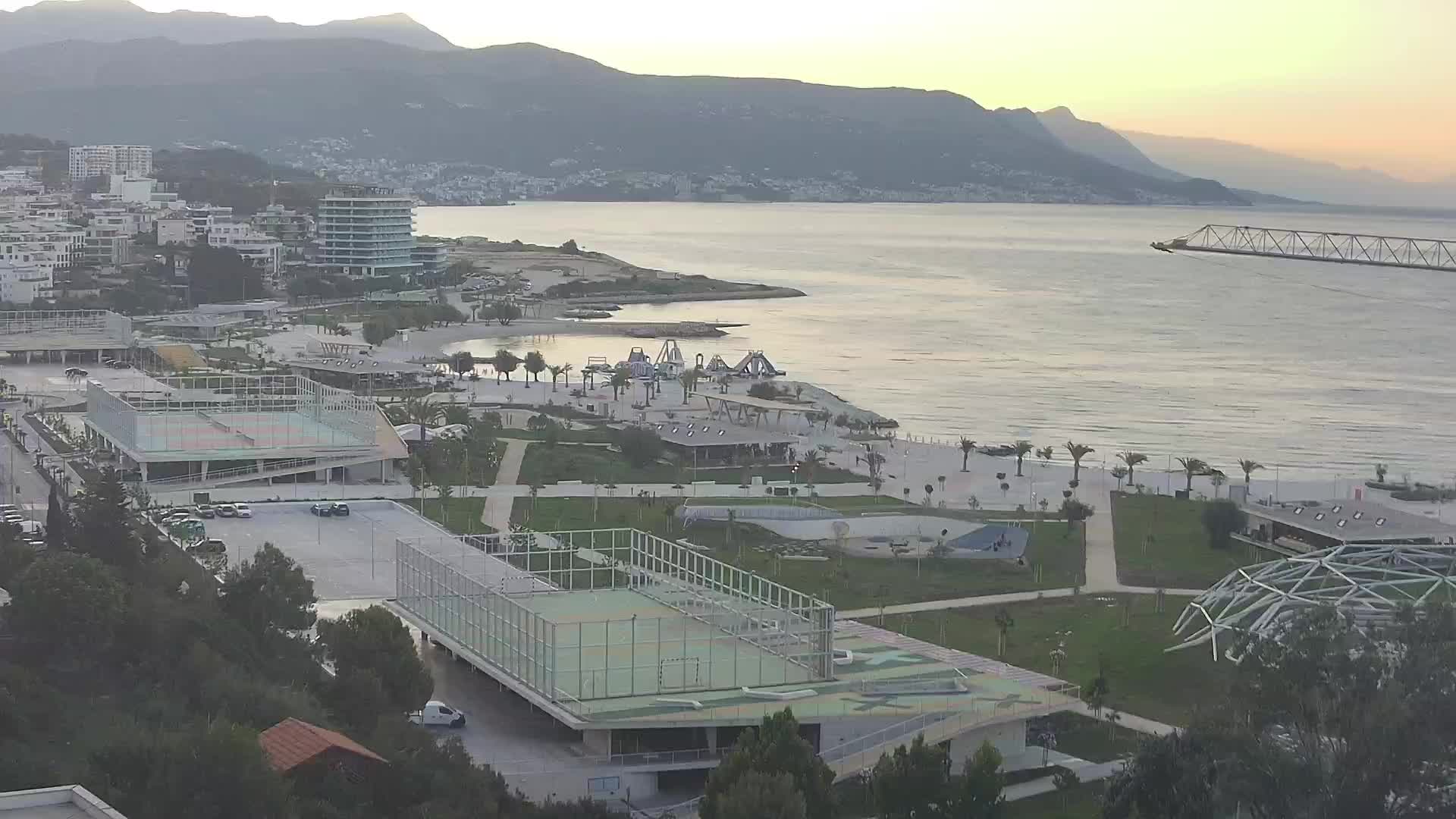 Playa Žnjan e instalaciones deportivas – Split