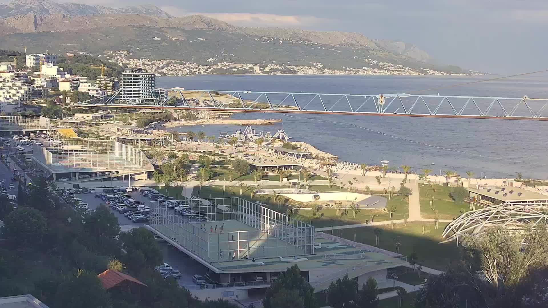 Playa Žnjan e instalaciones deportivas – Split