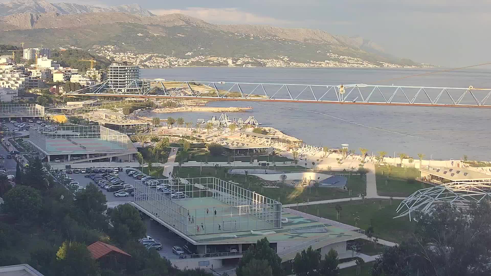 Plage Žnjan et installations sportives – Split