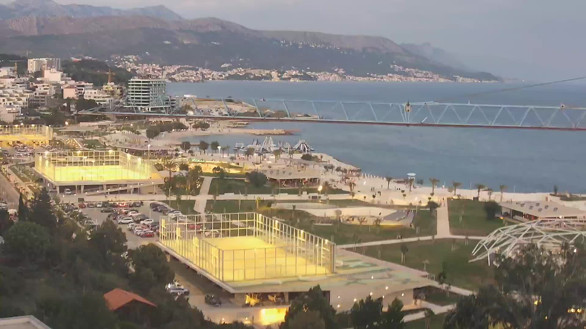 Plaža Žnjan in športni objekti – Split