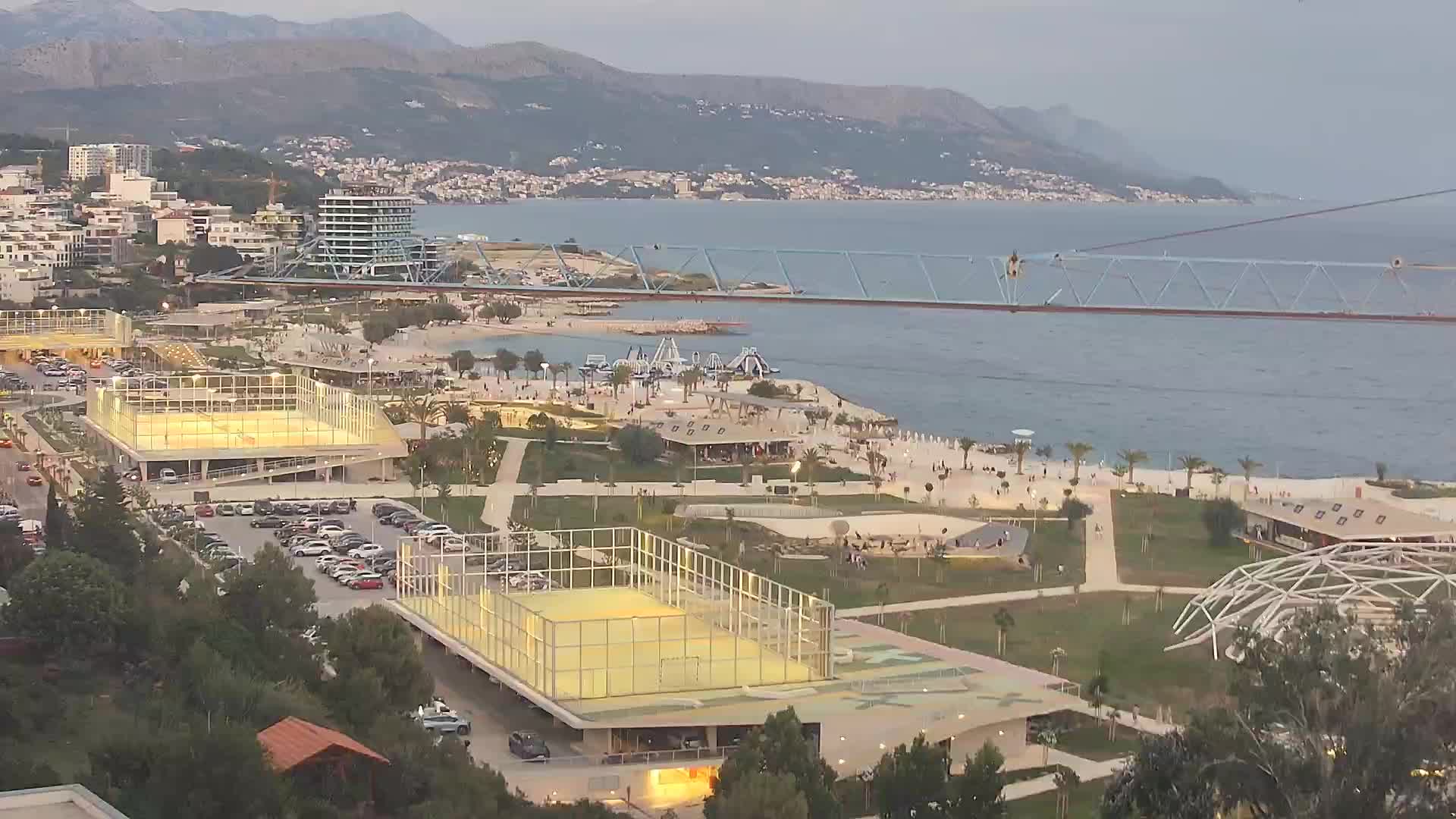 Plaža Žnjan in športni objekti – Split