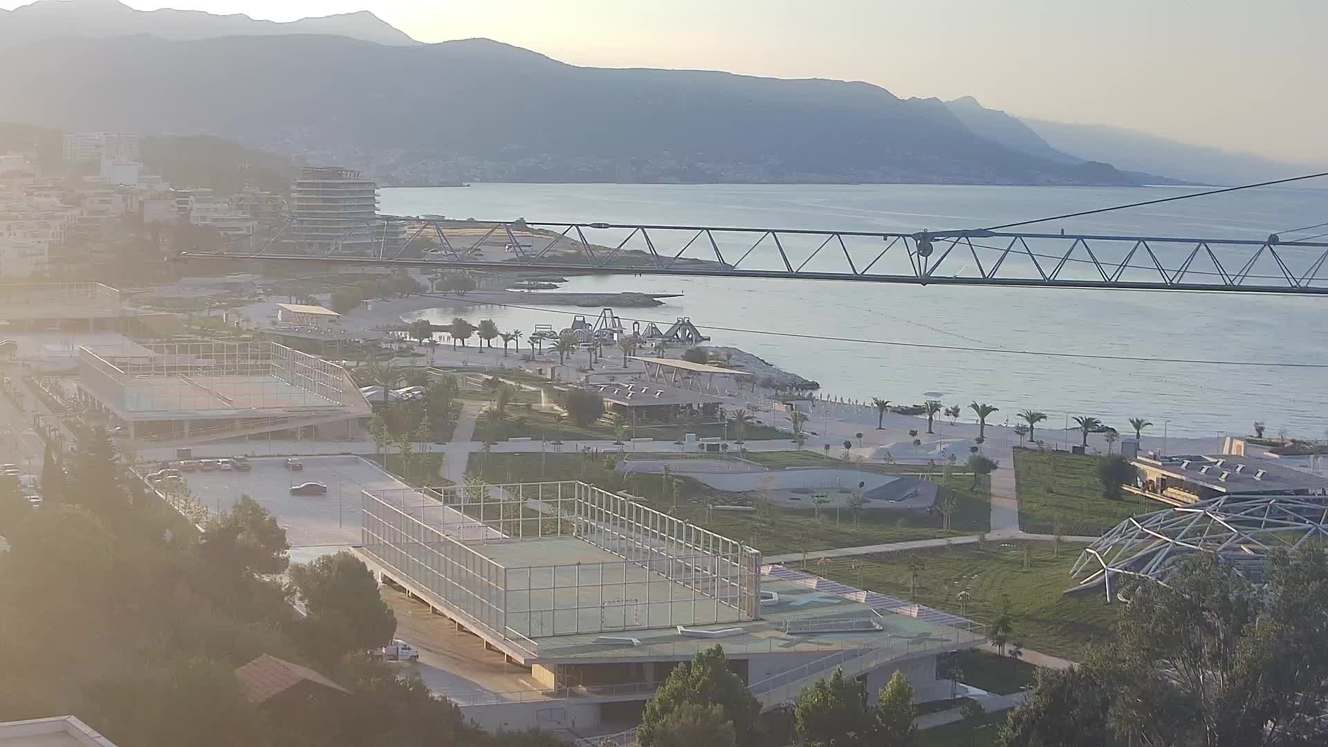 Plage Žnjan et installations sportives – Split