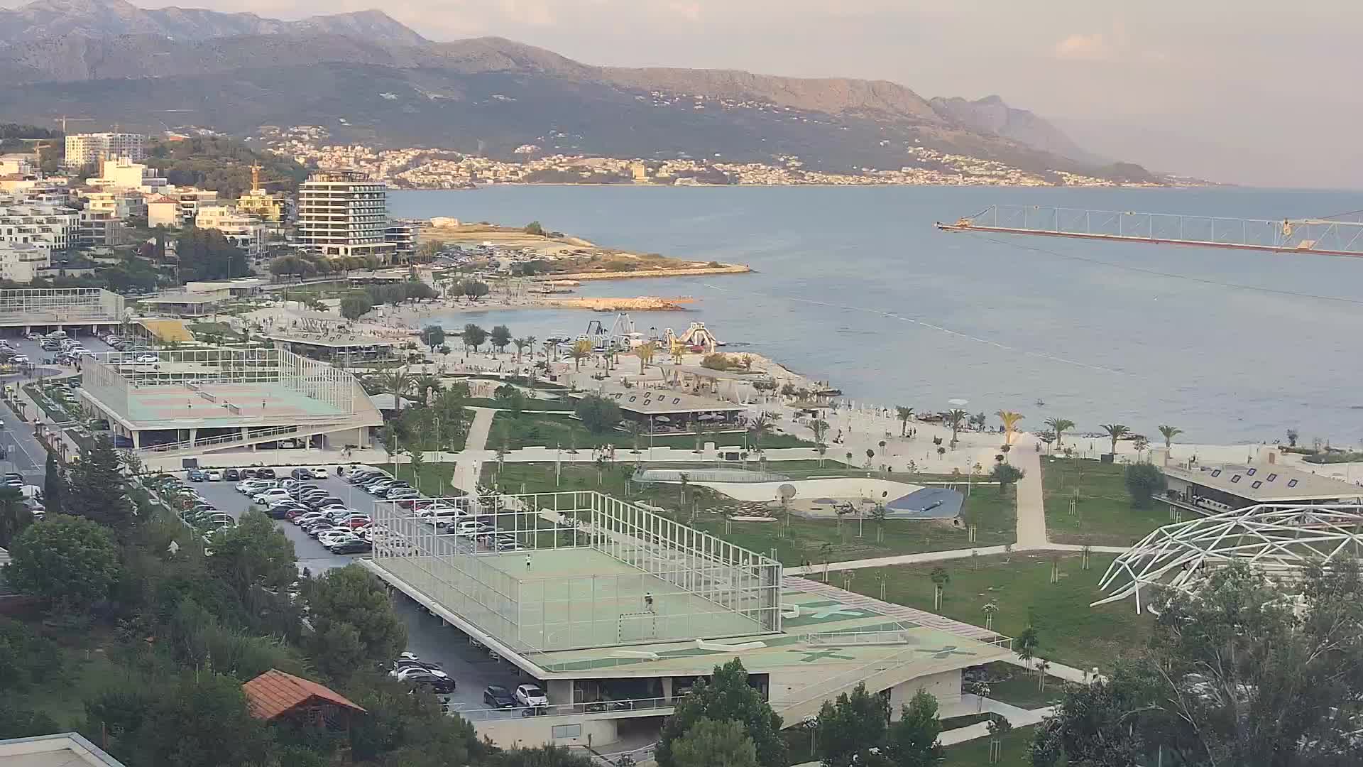 Plage Žnjan et installations sportives – Split
