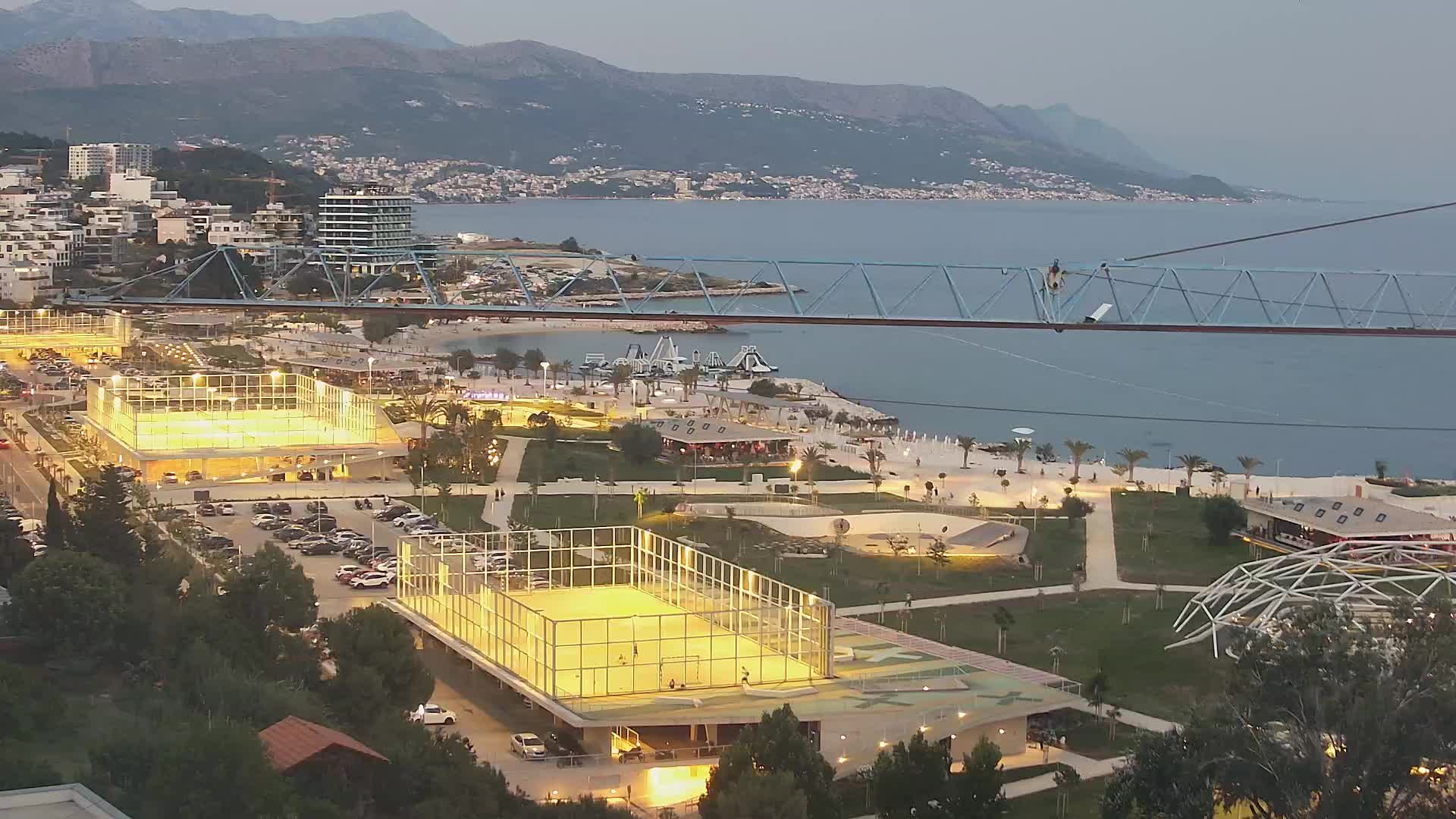 Spiaggia di Žnjan e impianti sportivi – Spalato